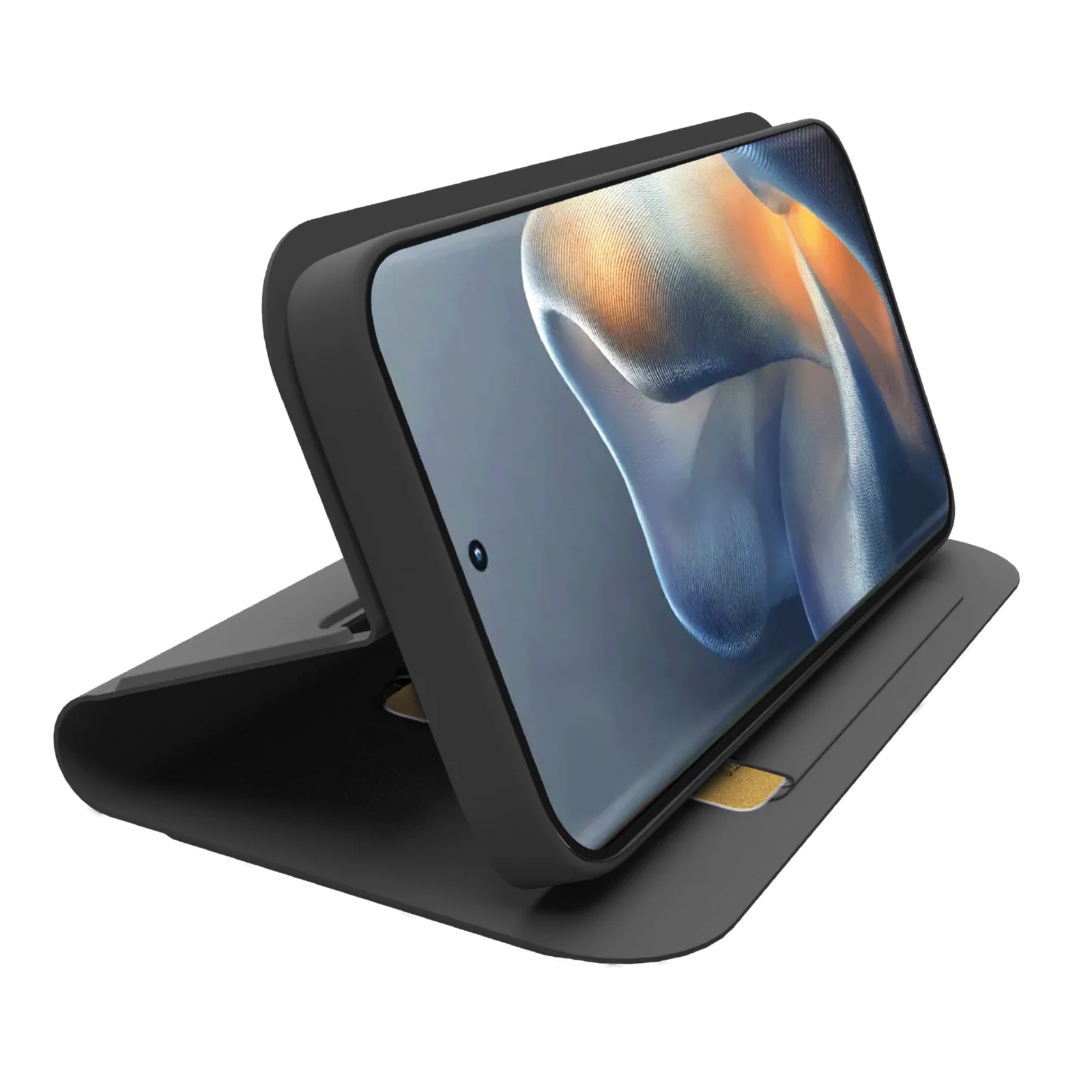 Custodia a libro con supporto stand e superficie soft touch per Motorola Edge 60 - Image 2