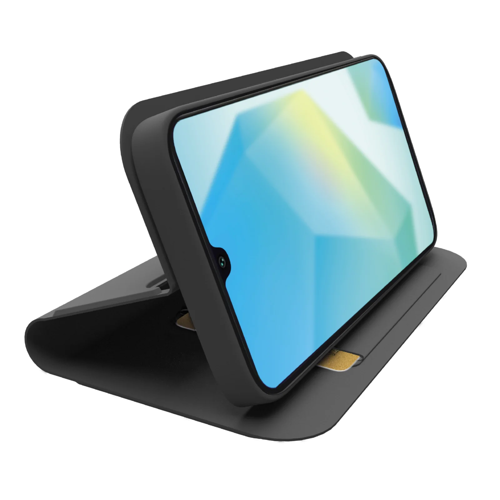 Custodia a libro con supporto stand e superficie soft touch per Samsung A17 - Image 2