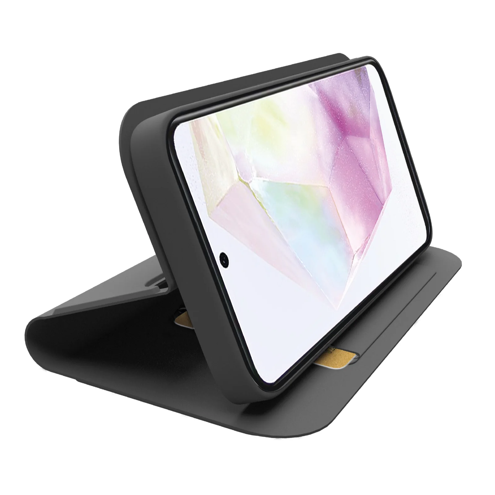 Custodia a libro con supporto stand e superficie soft touch per Samsung A36/A56 - Image 2