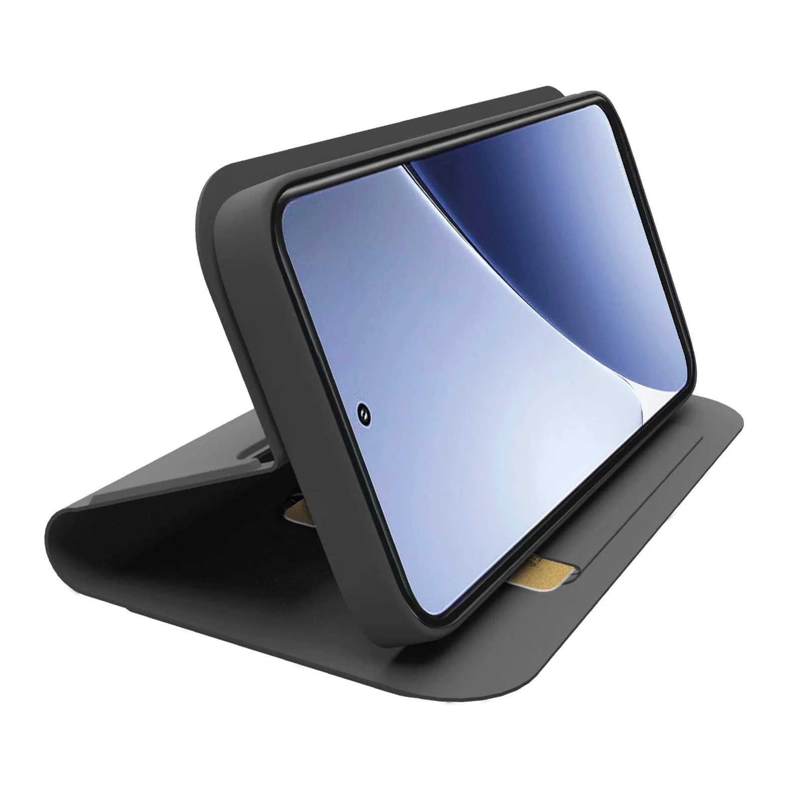 Custodia a libro con supporto stand e superficie soft touch per Xiaomi 15 Pro - Image 2