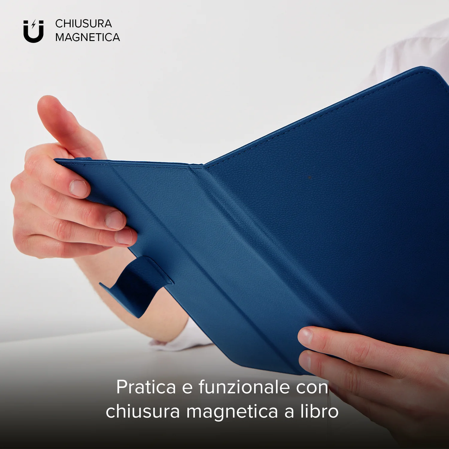 Smart Book Case - Custodia a libro con funzione stand per tablet 9" a 11" - Image 7