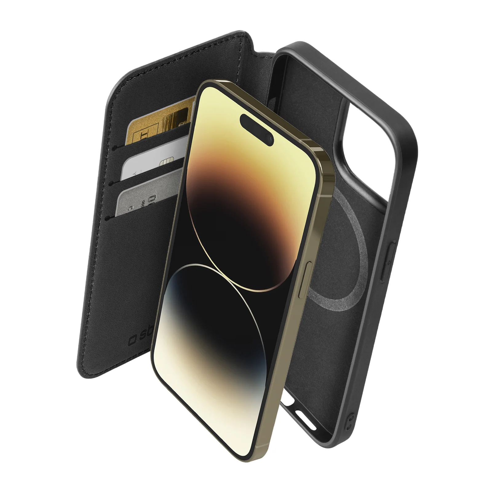 Custodia Book compatibile con MagSafe per iPhone 14 Pro Max