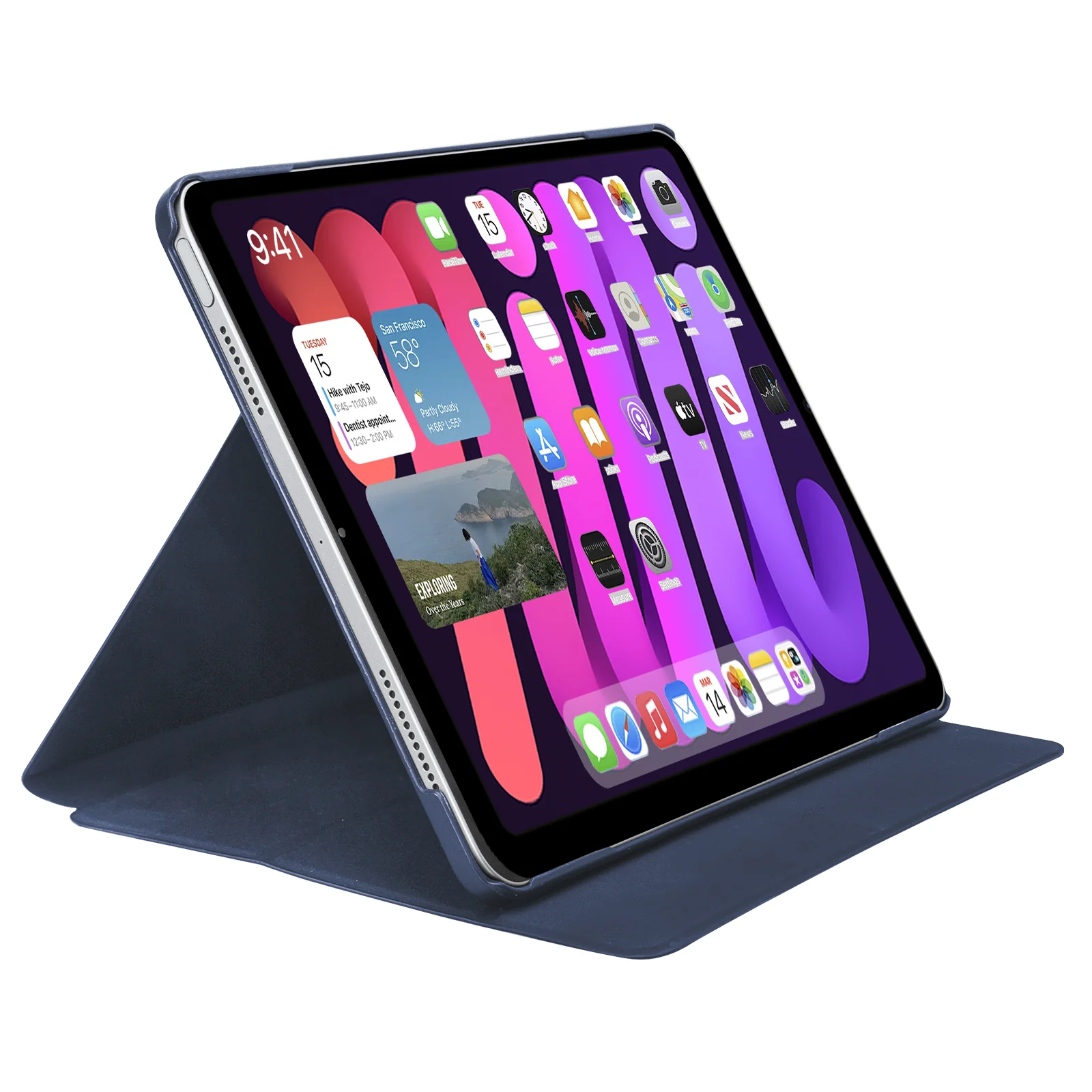 Custodia Book Pro con supporto a leggio per iPad Mini 6/Mini 7 - Image 4