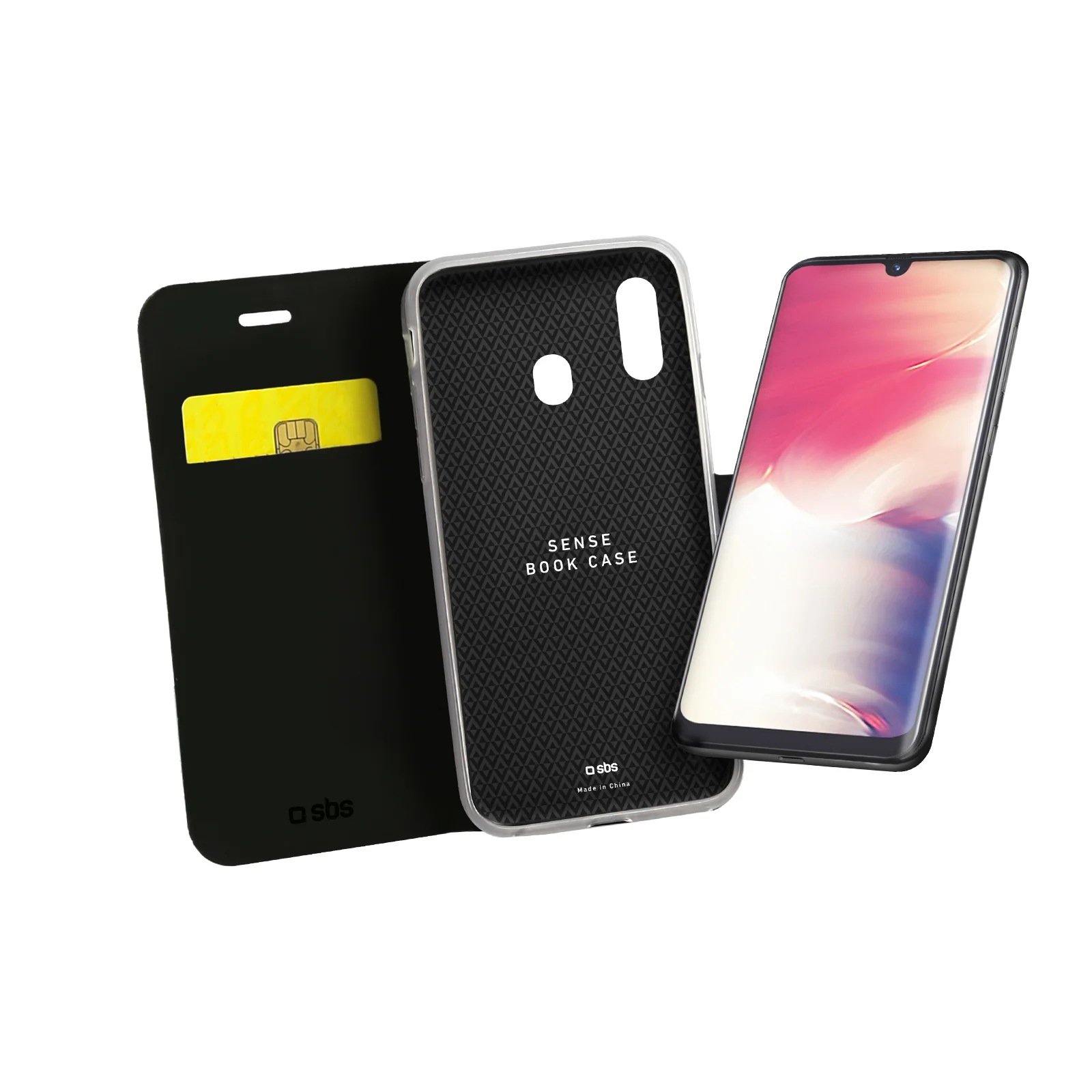 Custodia Book Sense per Samsung Galaxy A40 - Image 2