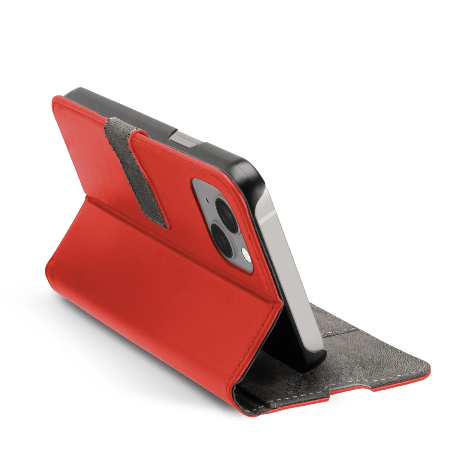 Custodia Book Wallet con funzione stand per iPhone 14/13 - Image 6