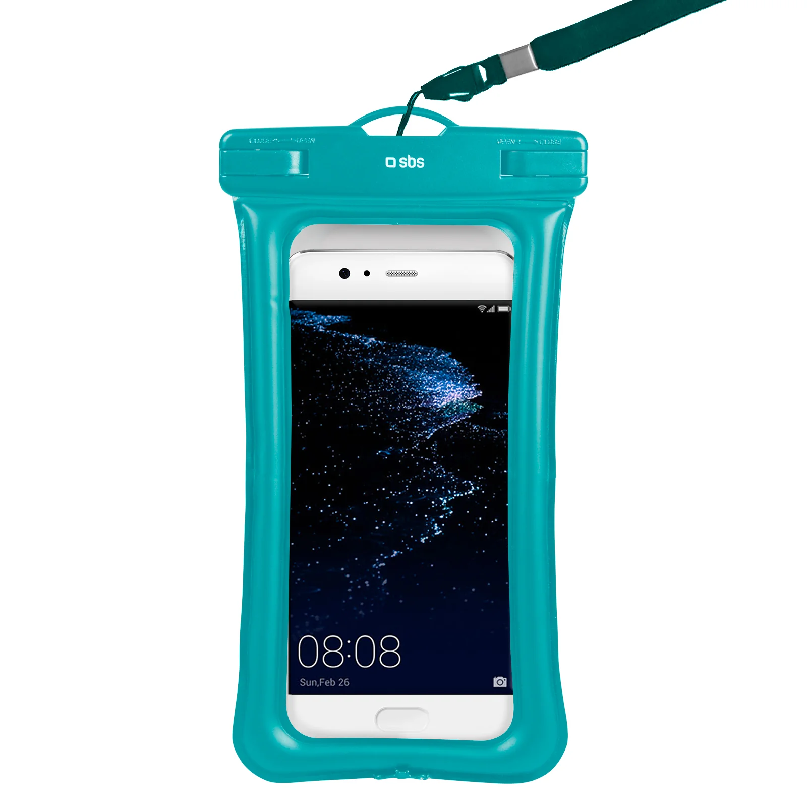 Custodia impermeabile galleggiante per smartphone fino a 5,5''