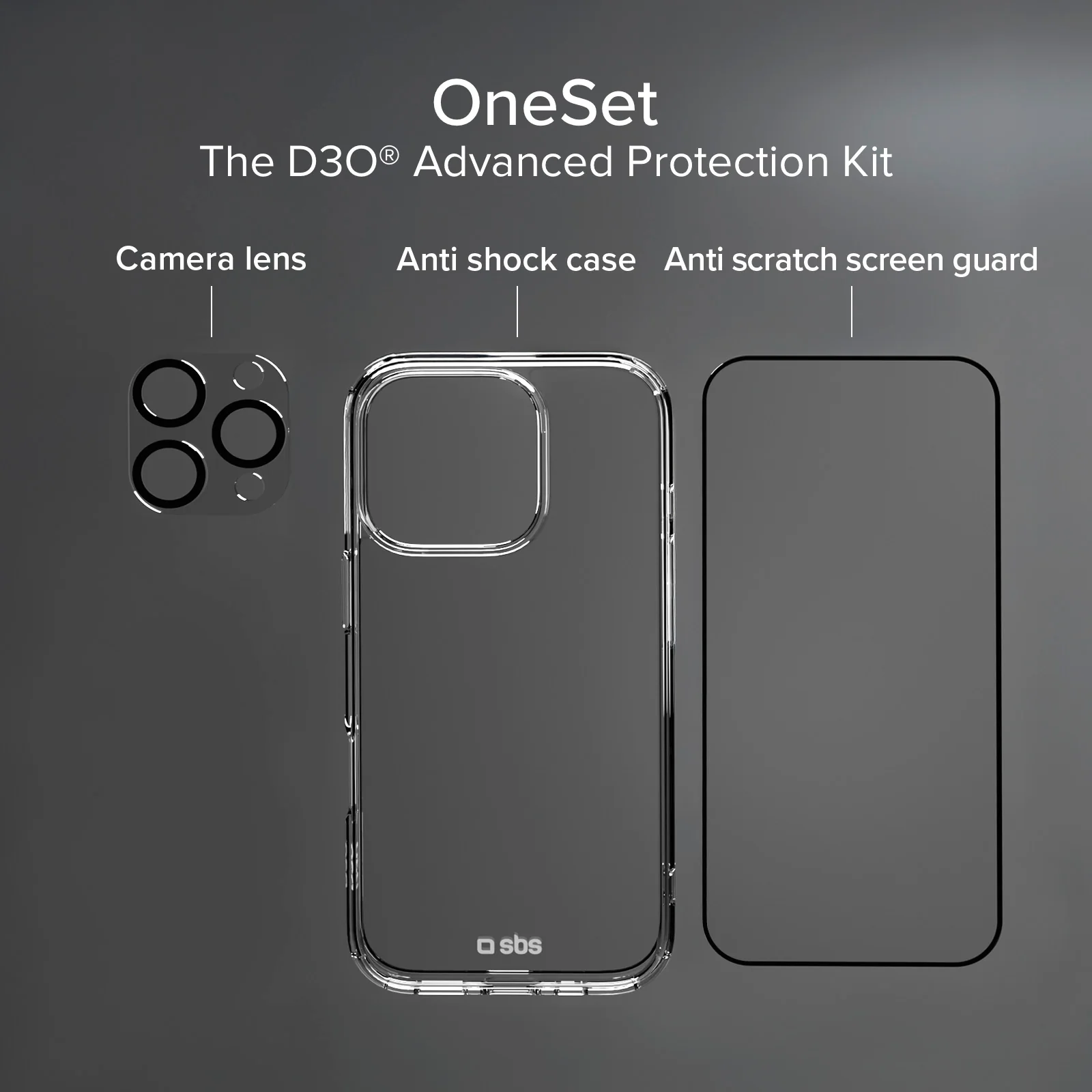 Kit Protezione totale D3O per iPhone 16 Pro Max - Image 3