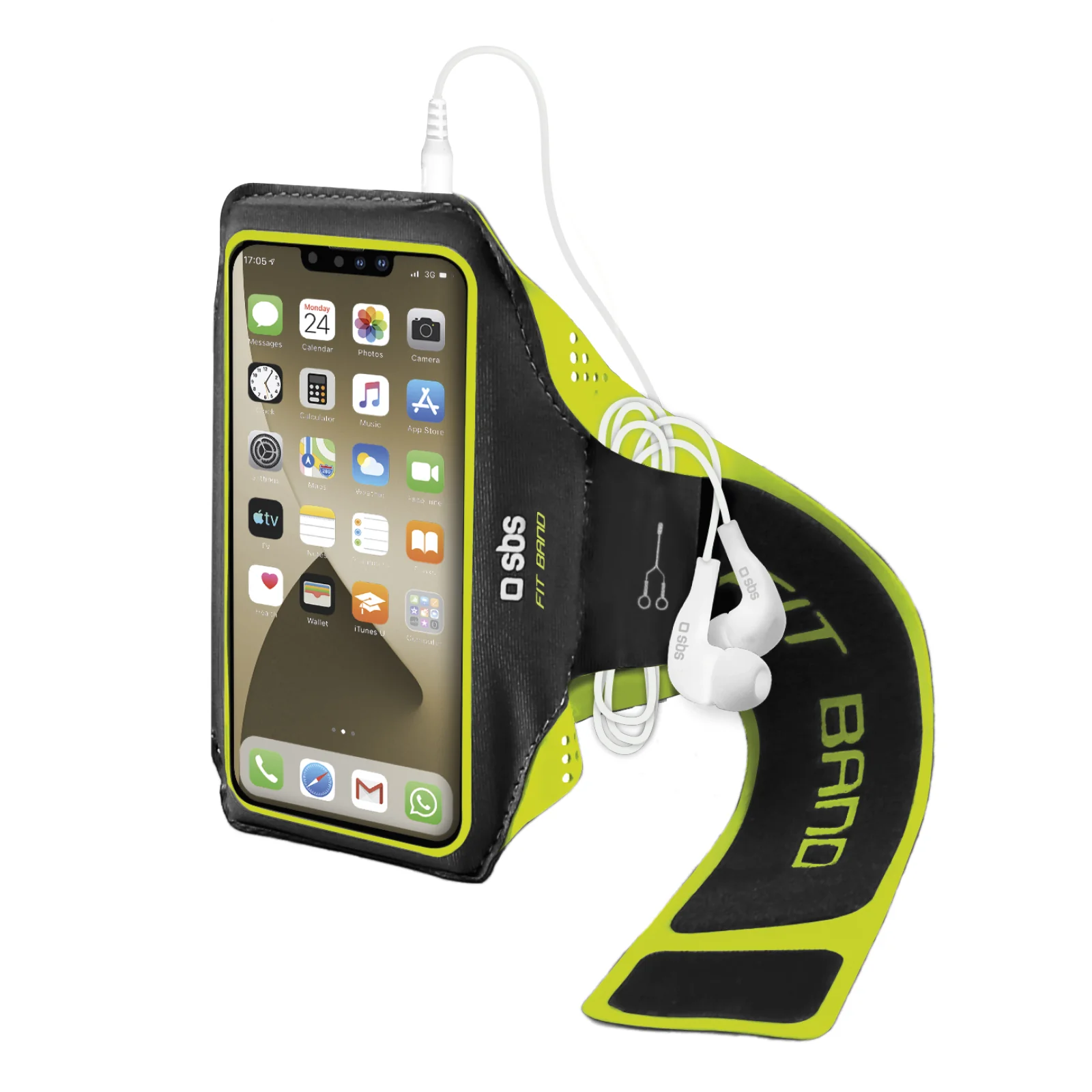 Fascia da braccio running XXXL per smartphone fino a 6,7" con finestra touch - Image 2