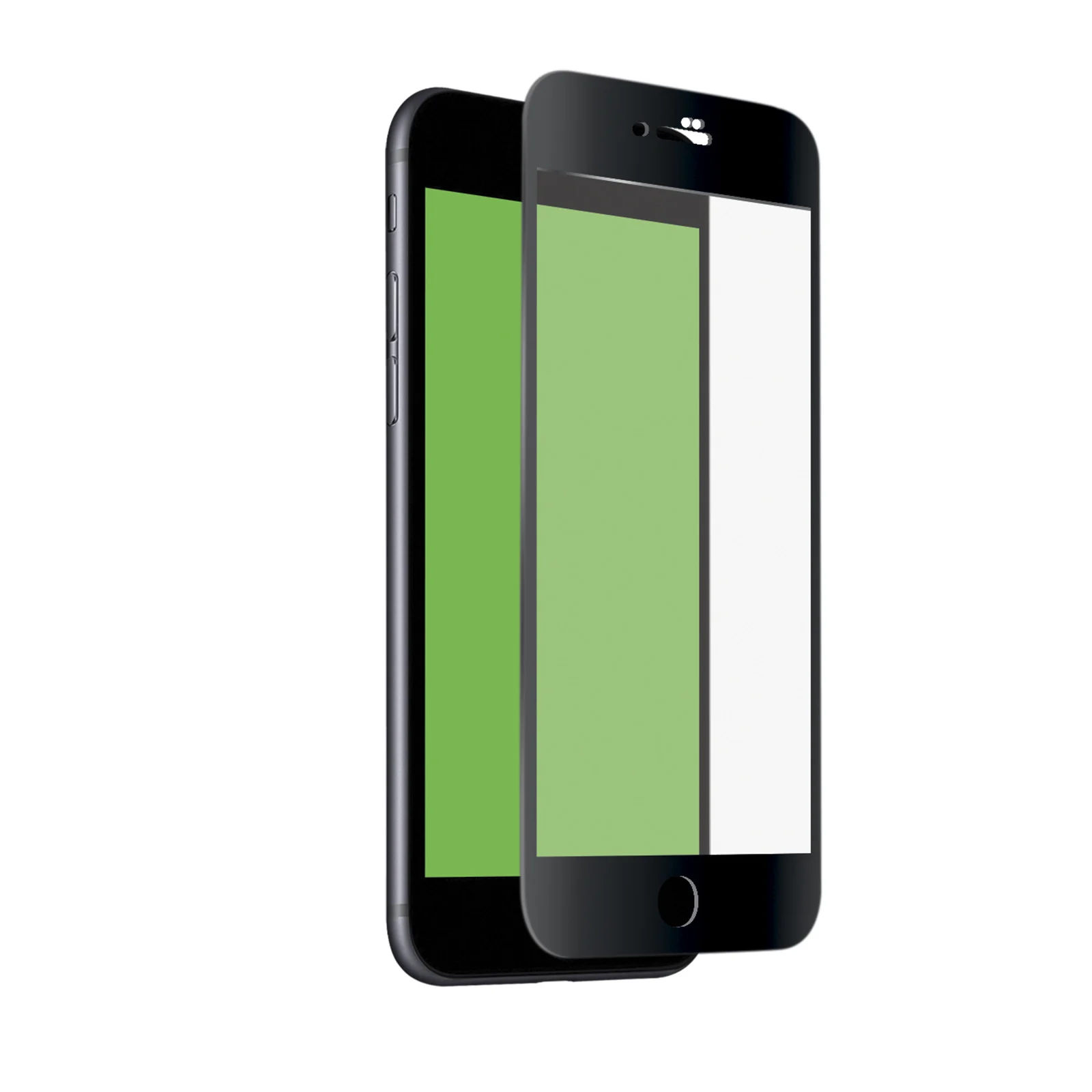 Glass screen protector 4D per iPhone SE 2020-2022/8/7/6s/6 con applicatore