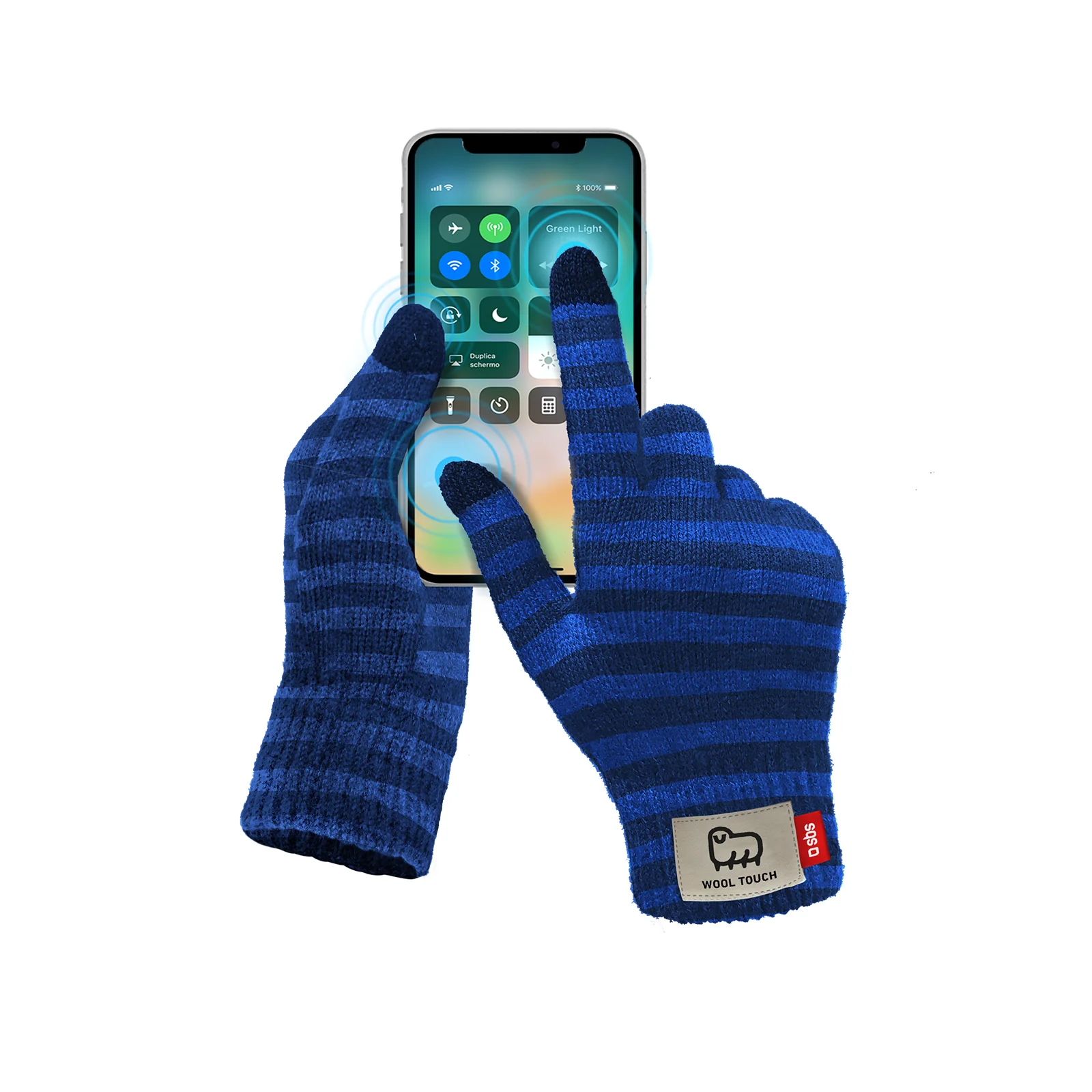 Guanti invernali touch taglia M - Image 3