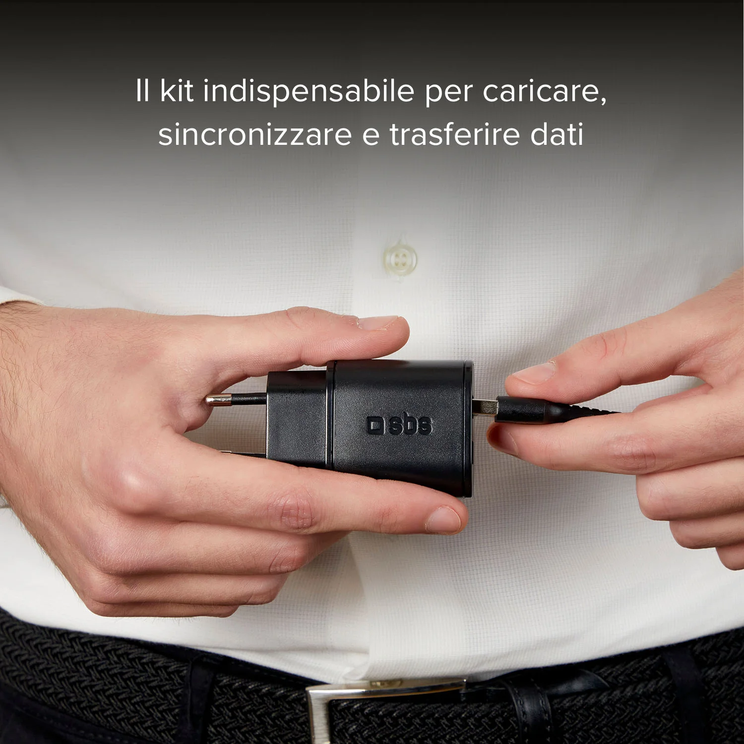 Kit caricabatterie: caricatore per due dispositivi con cavo USB e USB-C incluso - Image 6