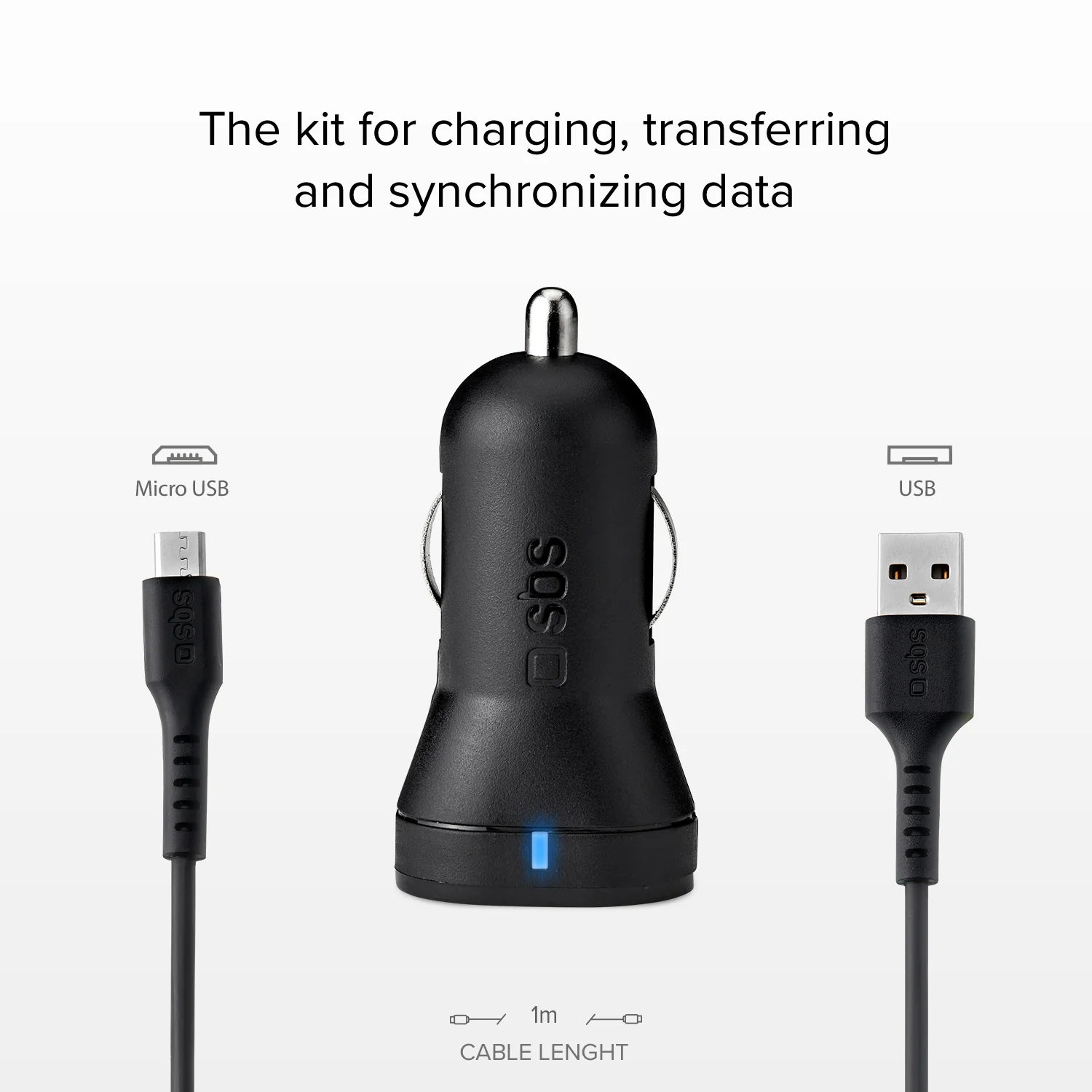 Kit mini caricatore auto 10 Watt - Ricarica rapida e cavo USB-Micro-USB incluso - Image 4
