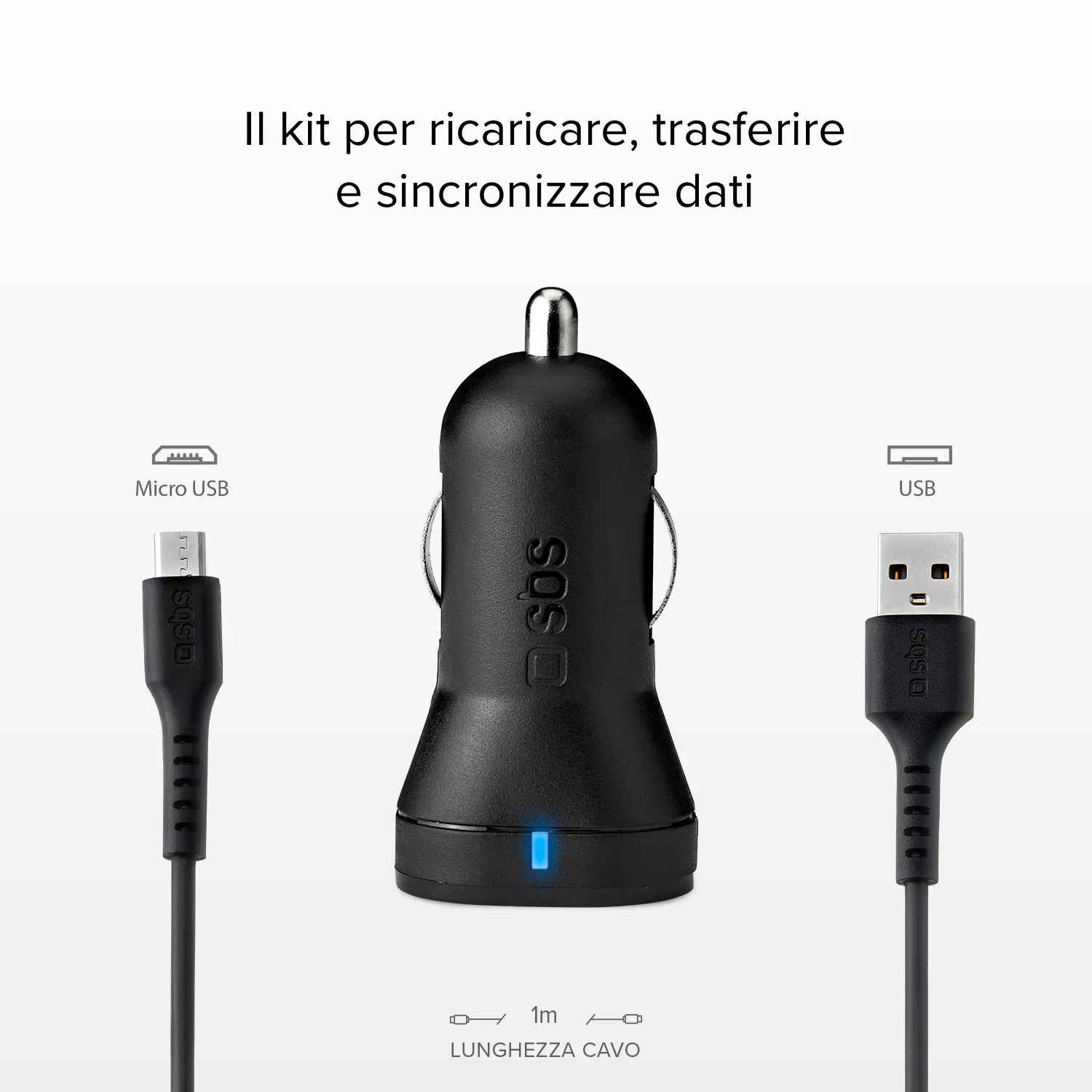 Kit mini caricatore auto 10 Watt - Ricarica rapida e cavo USB-Micro-USB incluso - Image 5