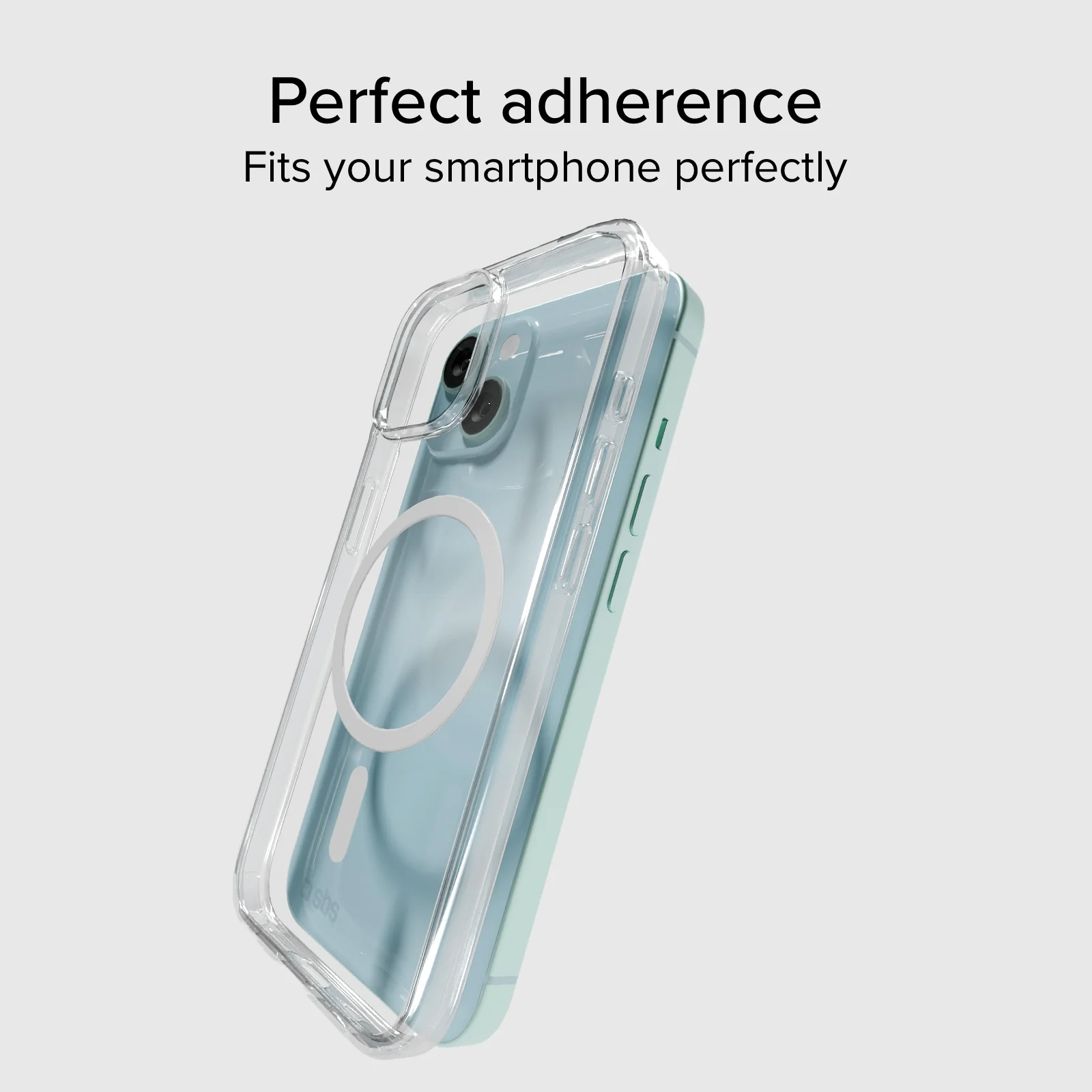 Cover trasparente rigida compatibile con ricarica MagSafe per iPhone 14/13 - Image 4
