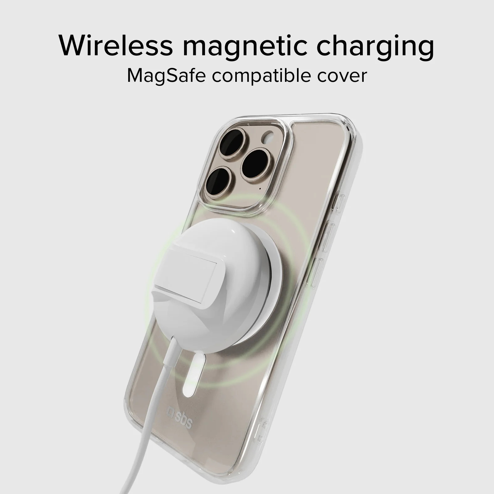 Cover trasparente rigida compatibile con ricarica MagSafe per iPhone 16 Pro Max - Image 8