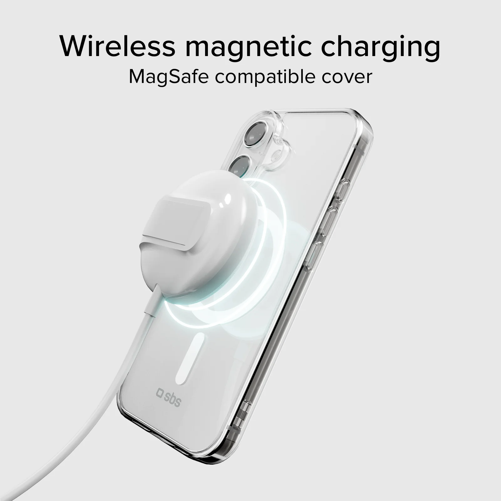 Cover trasparente rigida compatibile con ricarica MagSafe per iPhone 17 - Image 8