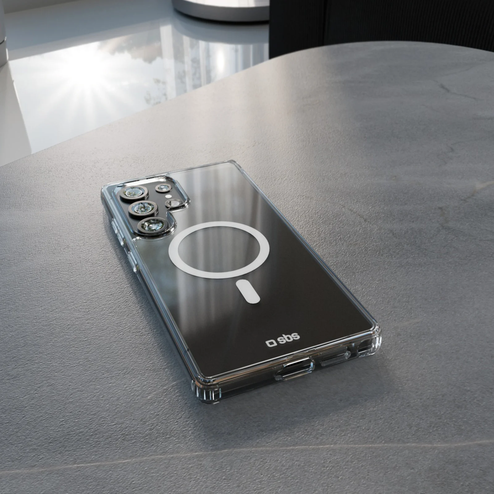 Cover rigida compatibile con ricarica wireless magnetica per Samsung S25 Ultra - Image 15