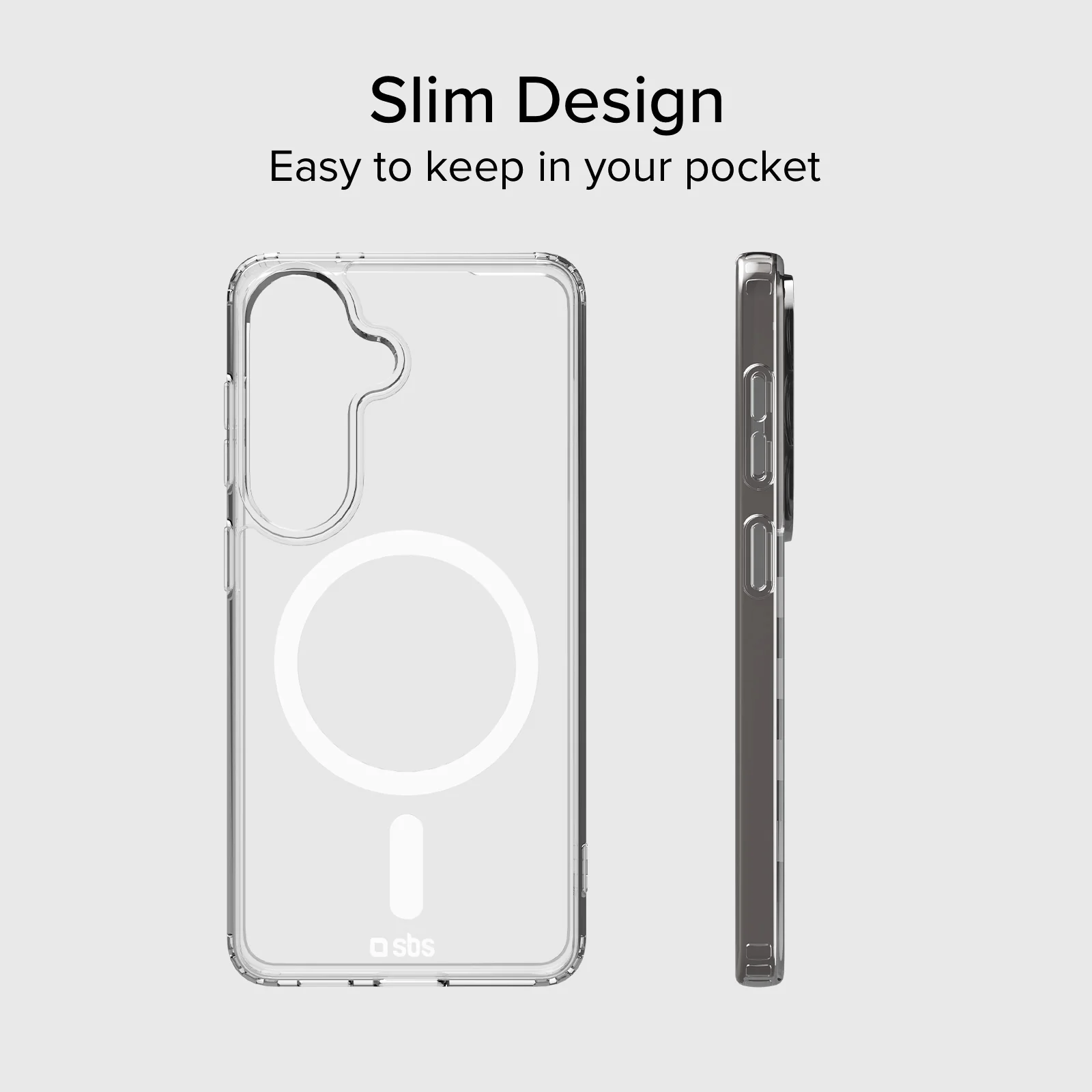 Cover rigida compatibile con ricarica wireless magnetica per Samsung S26+ - Image 13