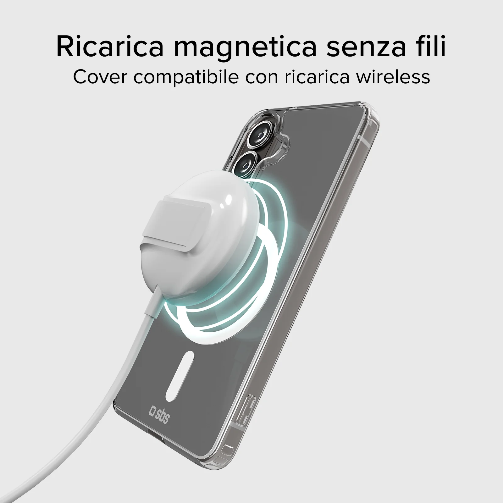 Cover rigida compatibile con ricarica wireless magnetica per Samsung S26 - Image 8