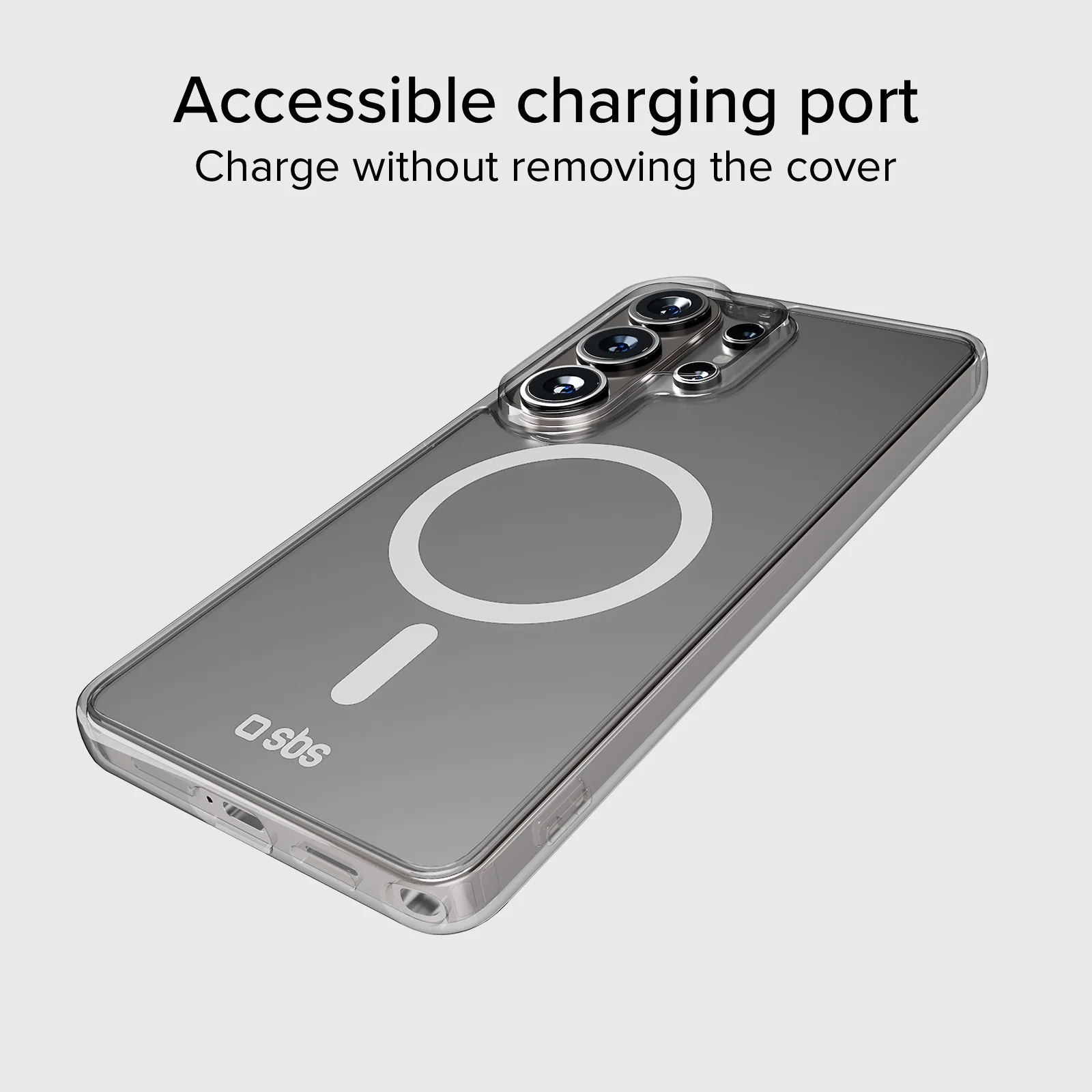 Cover rigida compatibile con ricarica wireless magnetica per Samsung S26 Ultra - Image 10