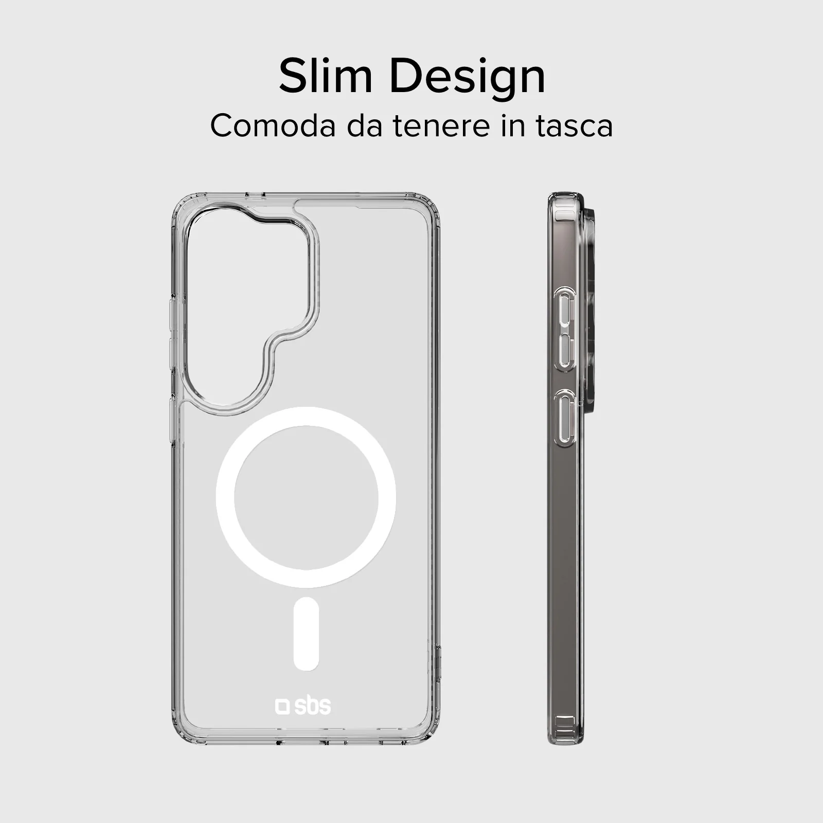 Cover rigida compatibile con ricarica wireless magnetica per Samsung S26 Ultra - Image 12
