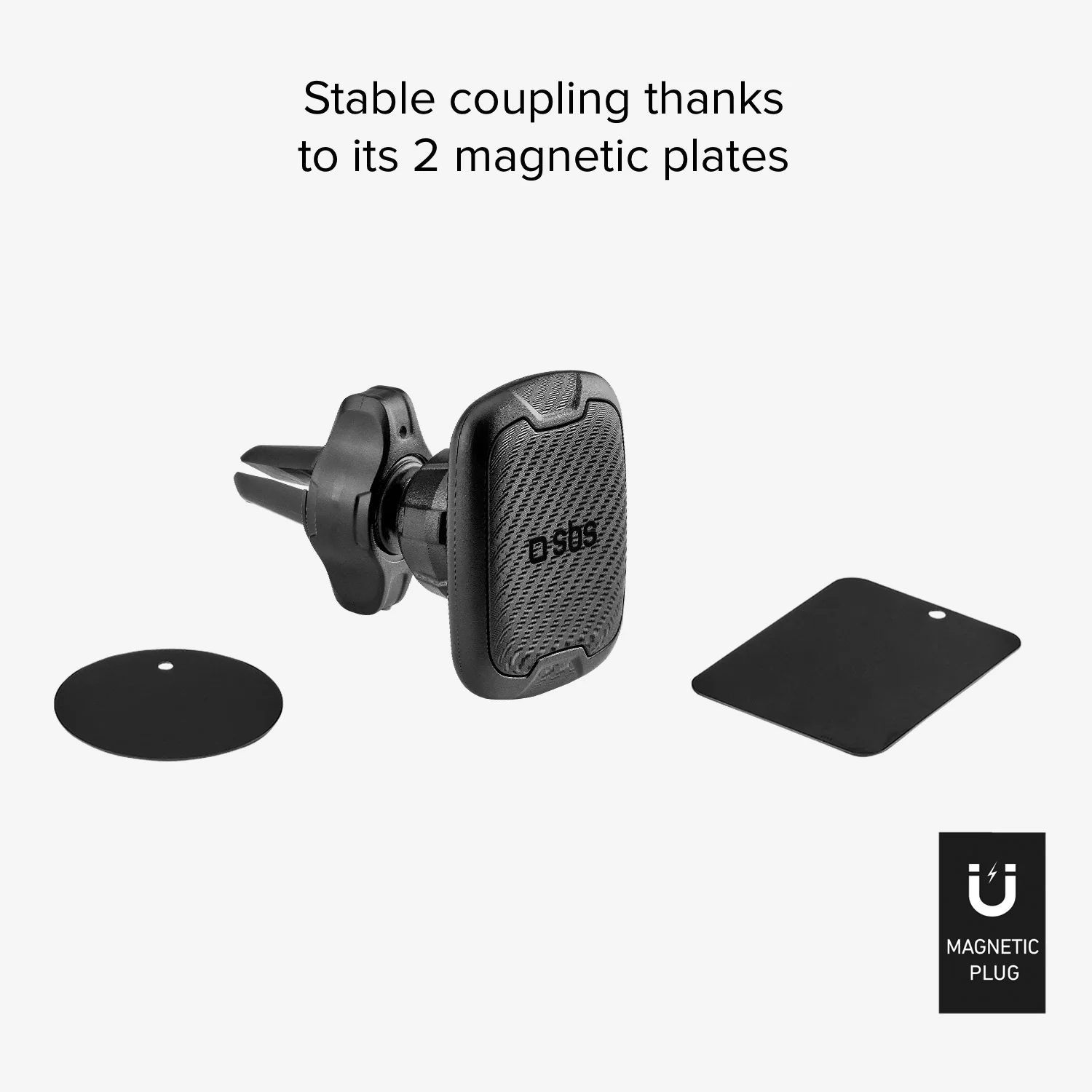 Nevada - Supporto auto magnetico per telefono con fissaggio a clip - Image 3