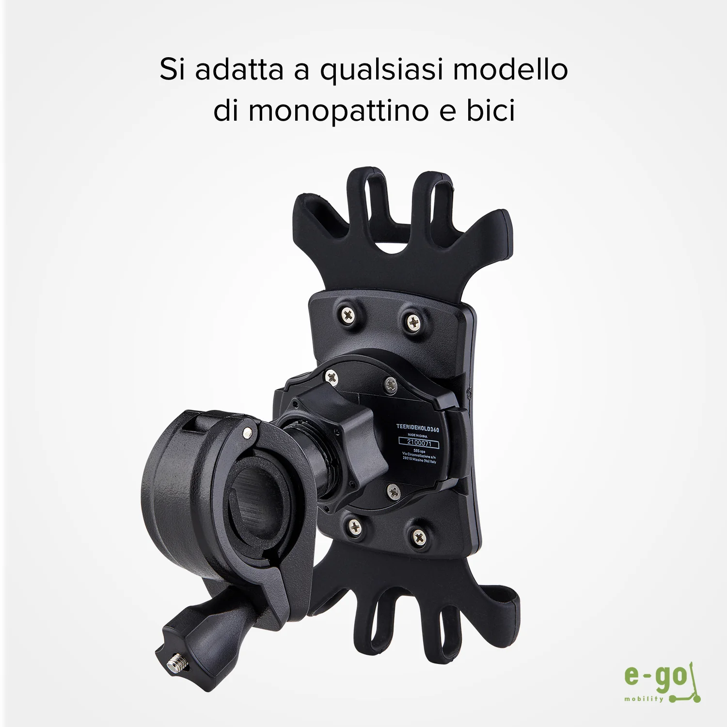 Porta cellulare fino a 6,5 pollici per monopattino e bici ruotabile a 360° - Image 6