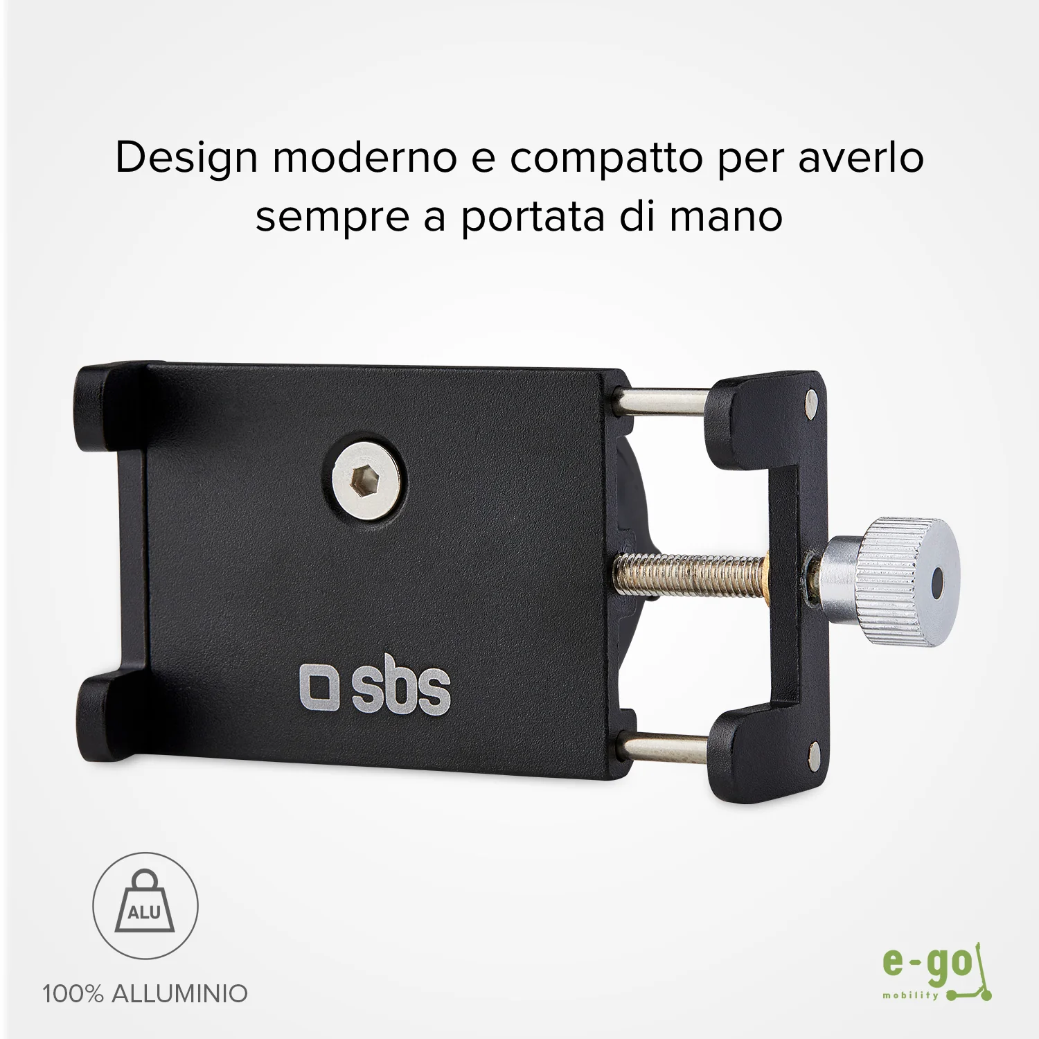Porta cellulare fino a 6,7 pollici in alluminio per monopattino e bici - Image 6