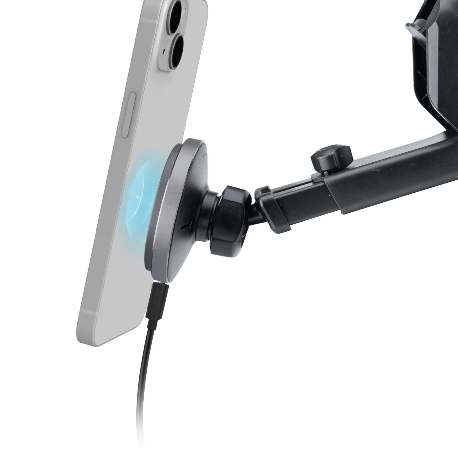 Supporto auto magnetico per parabrezza-cruscotto compatibile con carica MagSafe - Image 3