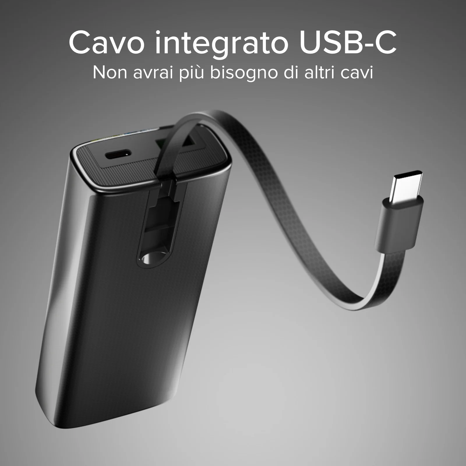 Power Bank 10.000 mAh con LCD PD 20W - Image 8