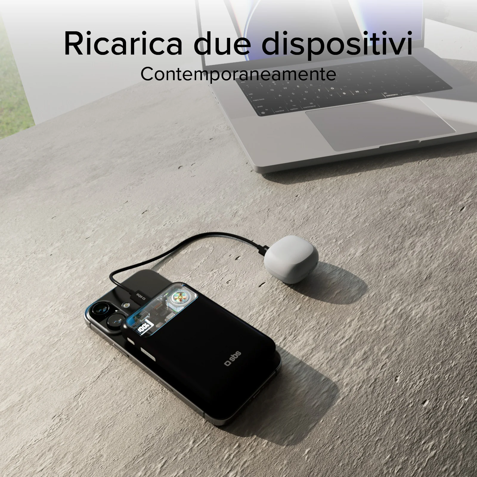 Power bank wireless da 10.000 mAh con ventola di raffreddamento - Image 14