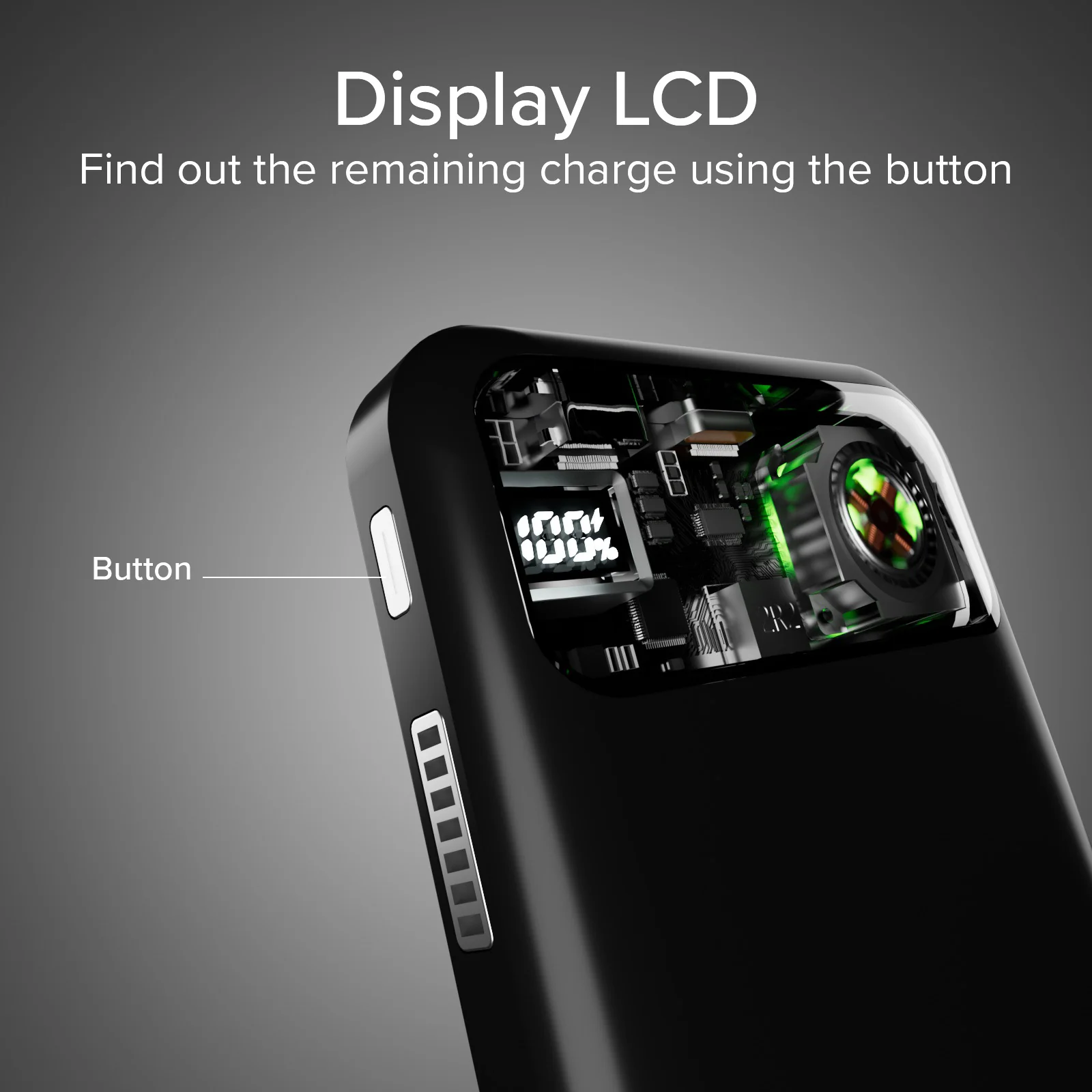 Power bank wireless da 10.000 mAh con ventola di raffreddamento - Image 6