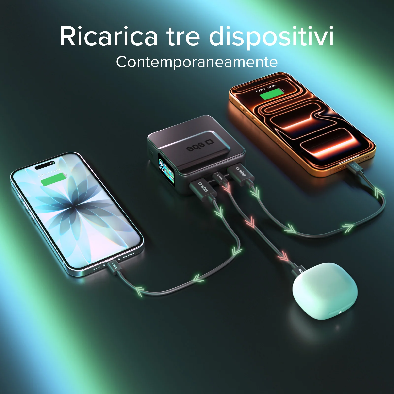Power bank Power Control 2.0 da 10.000 mAh con display intelligente e ricarica PD da 35 W - Image 17