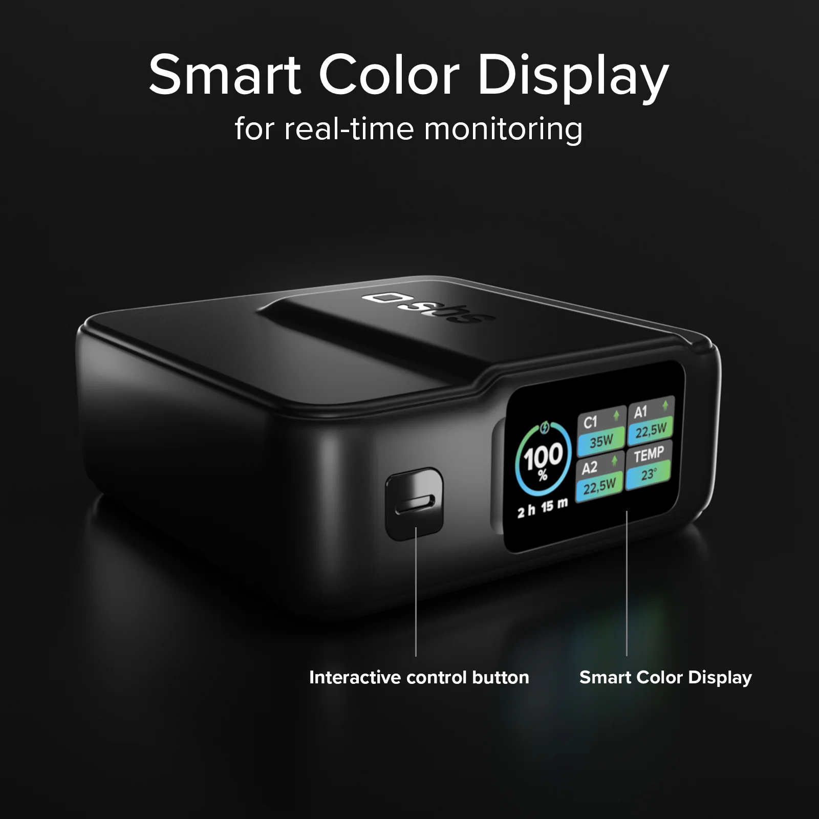 Power bank Power Control 2.0 da 10.000 mAh con display intelligente e ricarica PD da 35 W - Image 8
