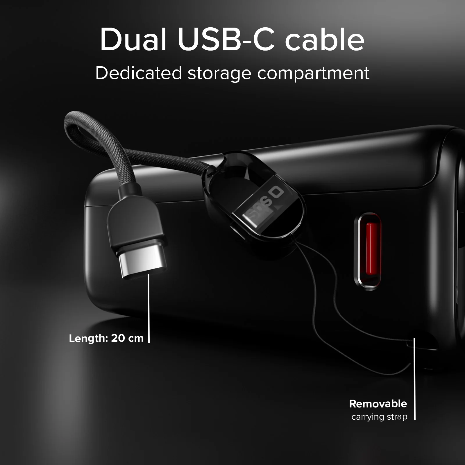 Power Bank 20000mAh con cavo integrato e display LCD - Image 12