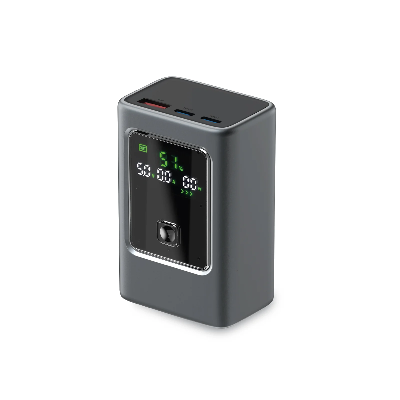 LCD Power Bank 10.000 mAh con PD 35W