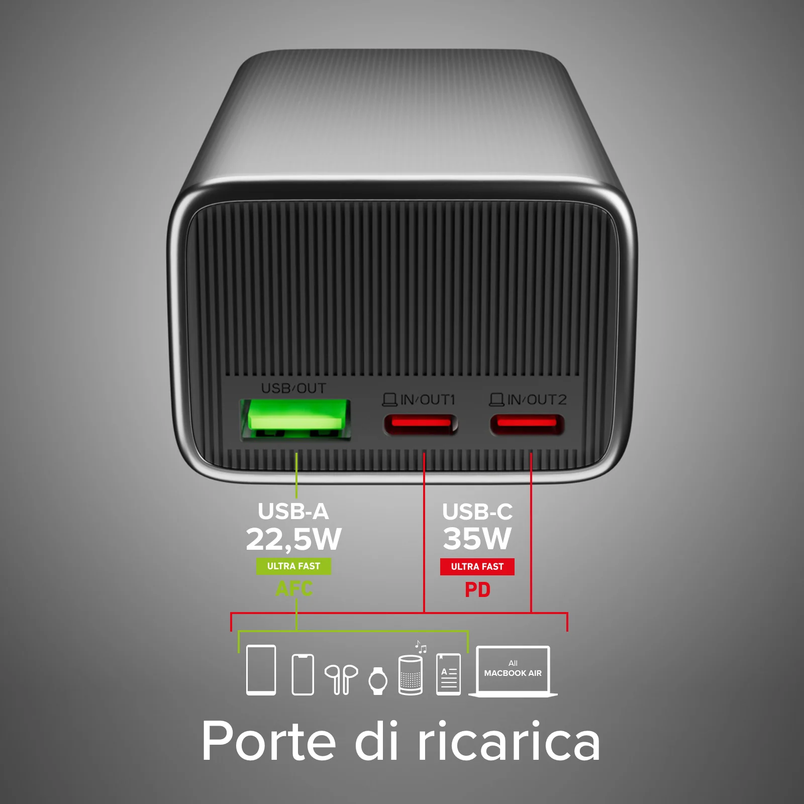 LCD Power Bank 10.000 mAh con PD 35W - Image 6