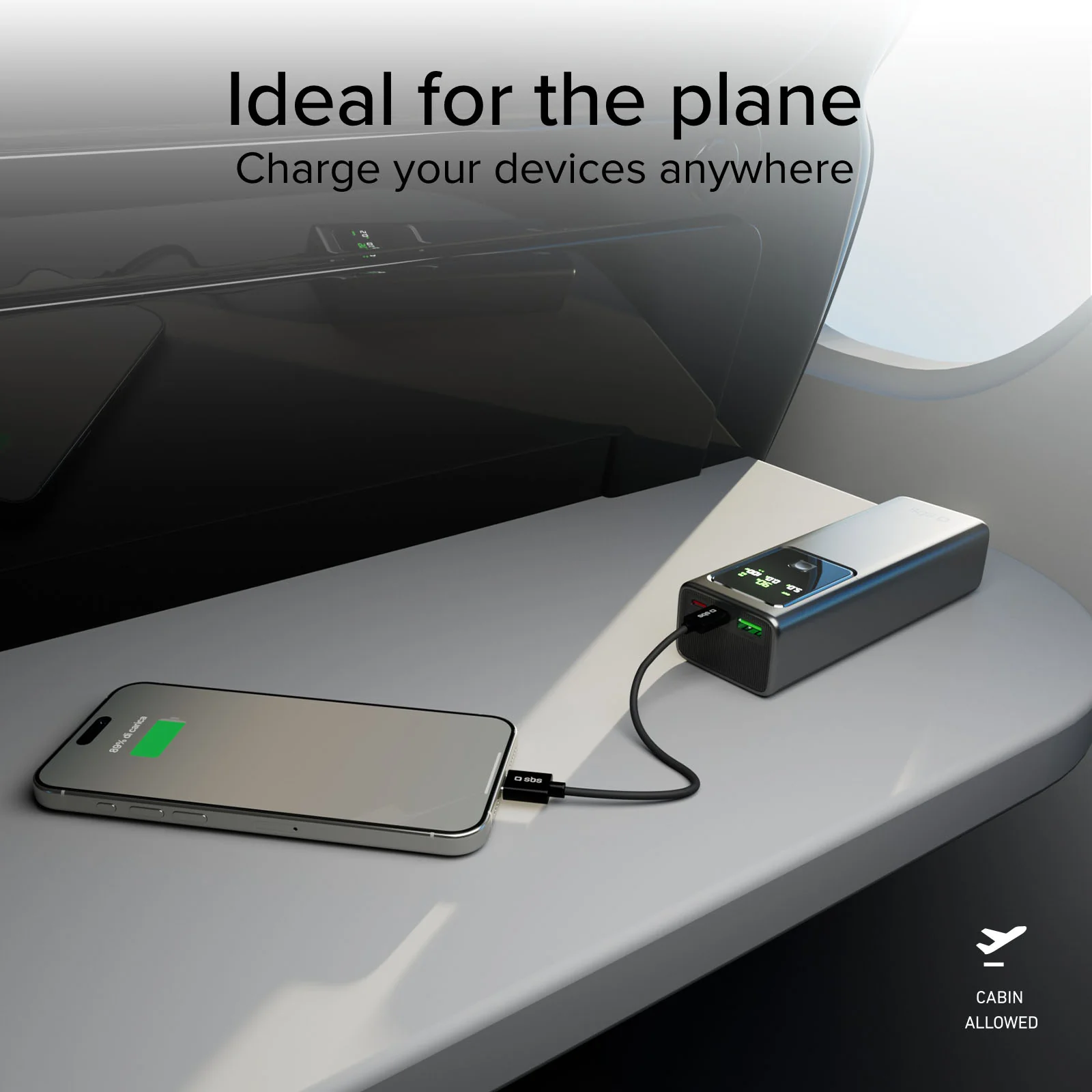 LCD Power Bank 20.000 mAh con PD 100W - Image 17