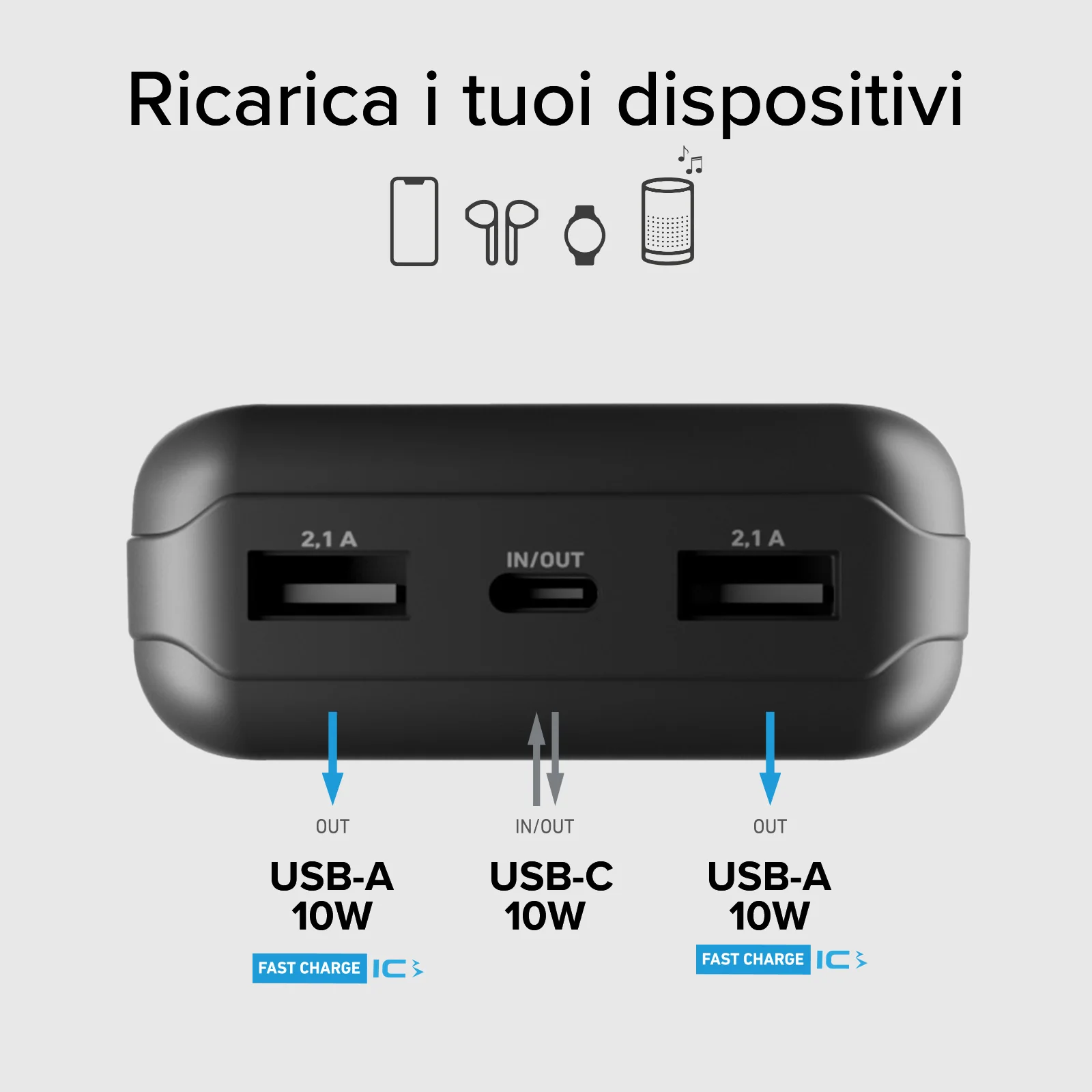 Power bank 20.000 mAh con pannello solare - Image 7