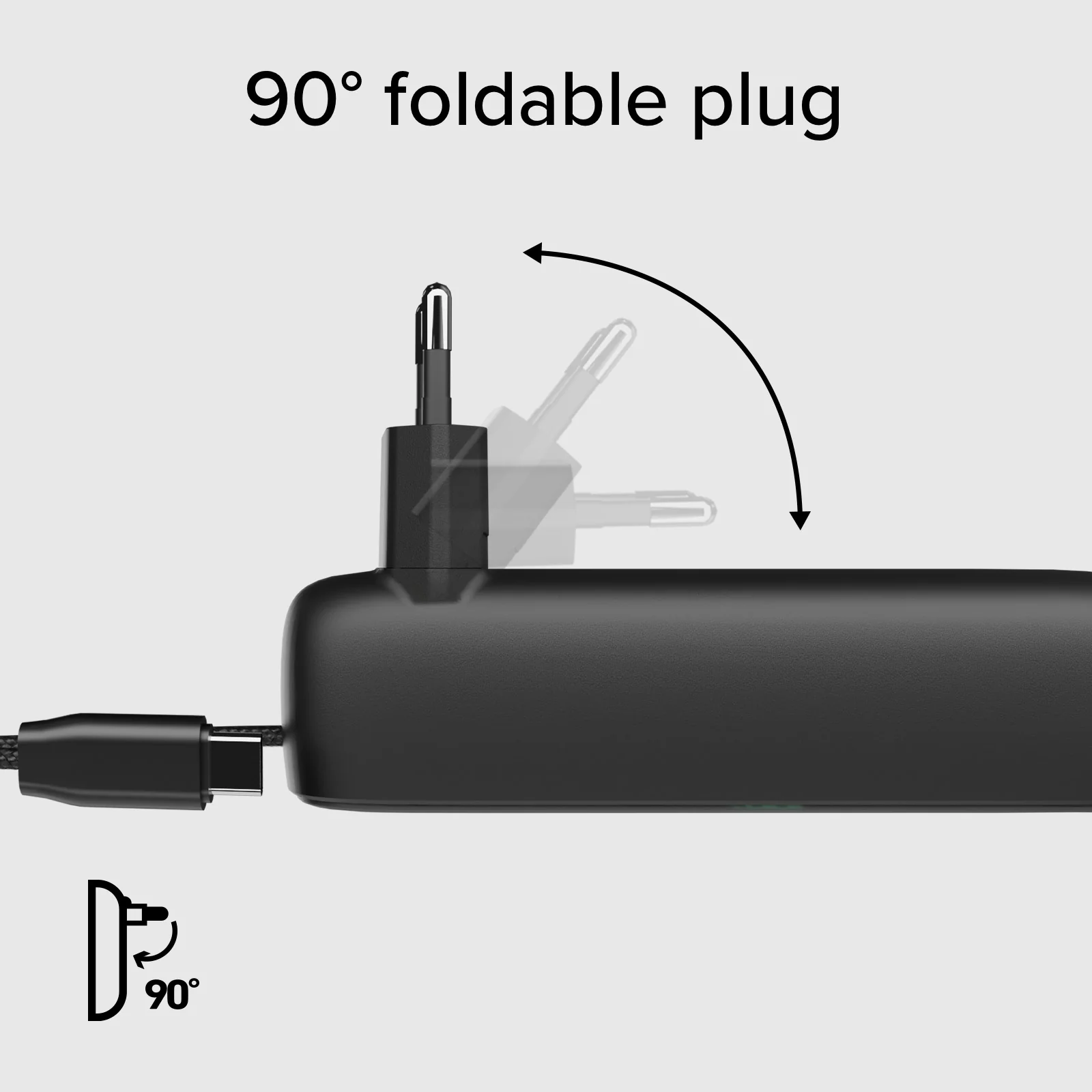 Powerbank Hybrid 5000mAh PD 20W con presa integrata - Image 10
