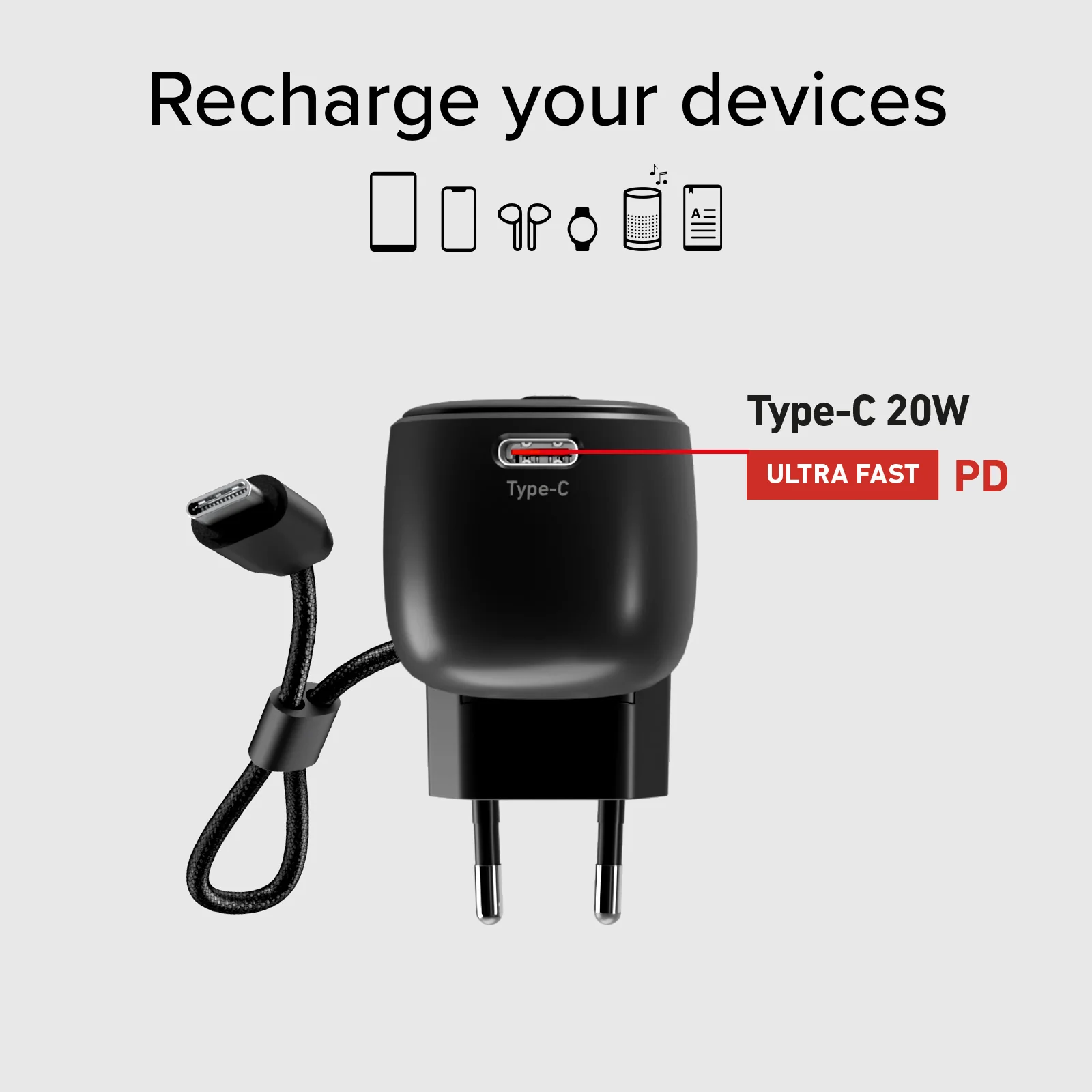 Powerbank Hybrid 5000mAh PD 20W con presa integrata - Image 14