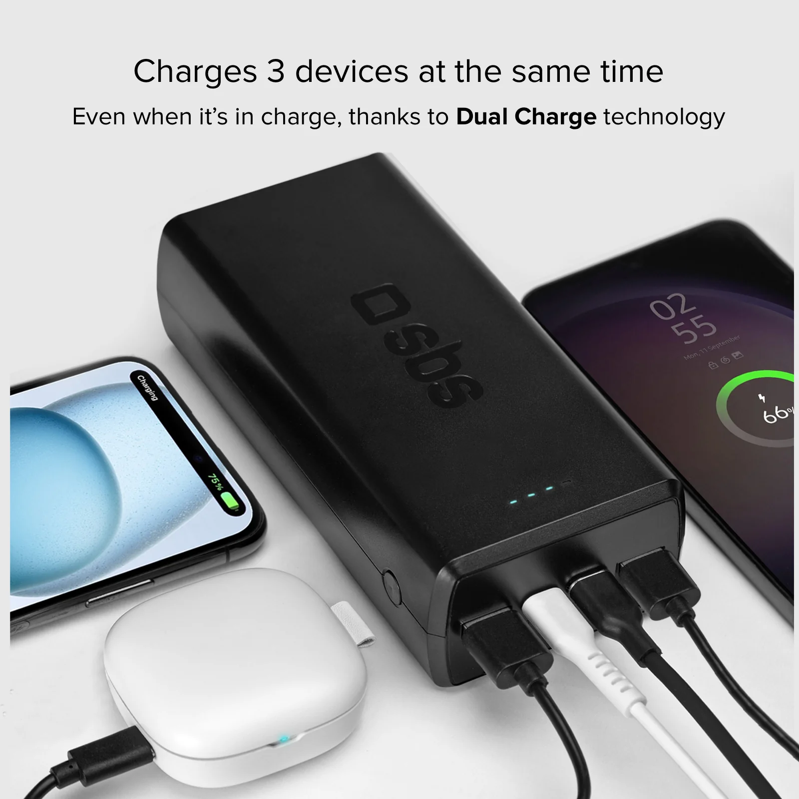 Power bank da 30.000 mAh con 2 porte USB-C e 2 porte USB-A - Image 12