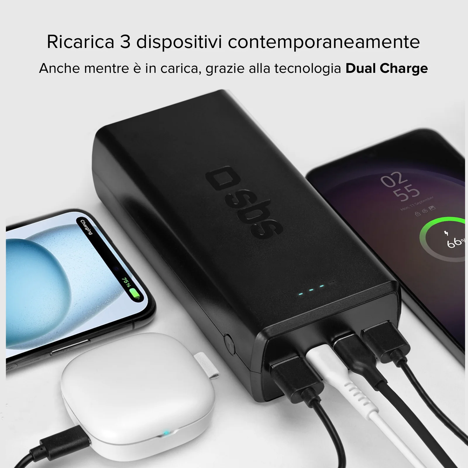 Power bank da 30.000 mAh con 2 porte USB-C e 2 porte USB-A - Image 13