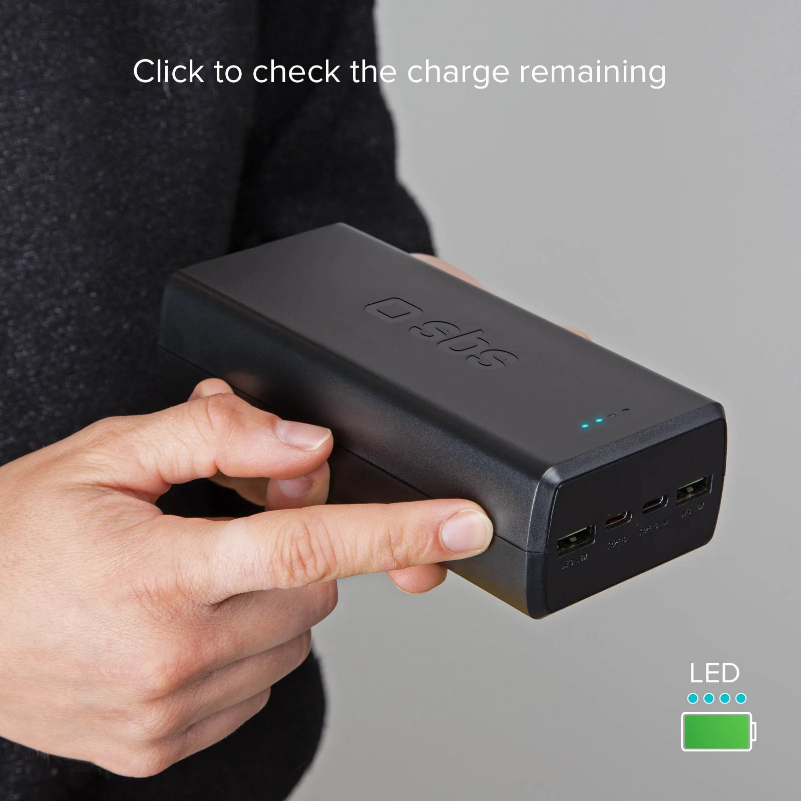 Power bank da 30.000 mAh con 2 porte USB-C e 2 porte USB-A - Image 14