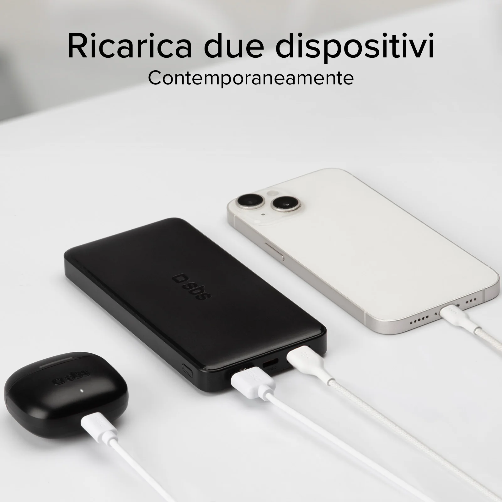 Power bank 10.000 mAh extra slim con porta USB 2.1A Intelligent Charge (IC) - Image 24