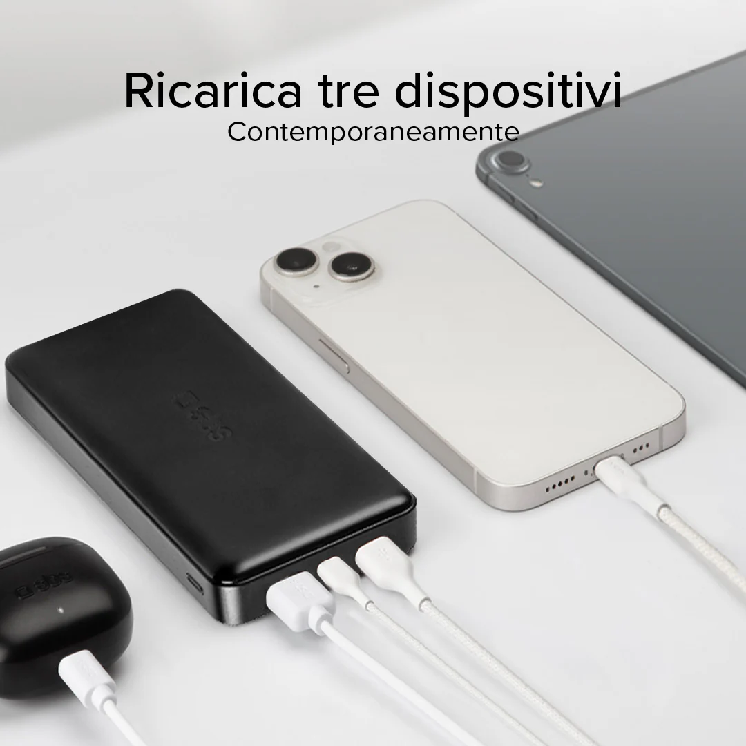 Power bank 20.000 mAh extra slim con porta USB 2.1A Intelligent Charge (IC) - Image 7