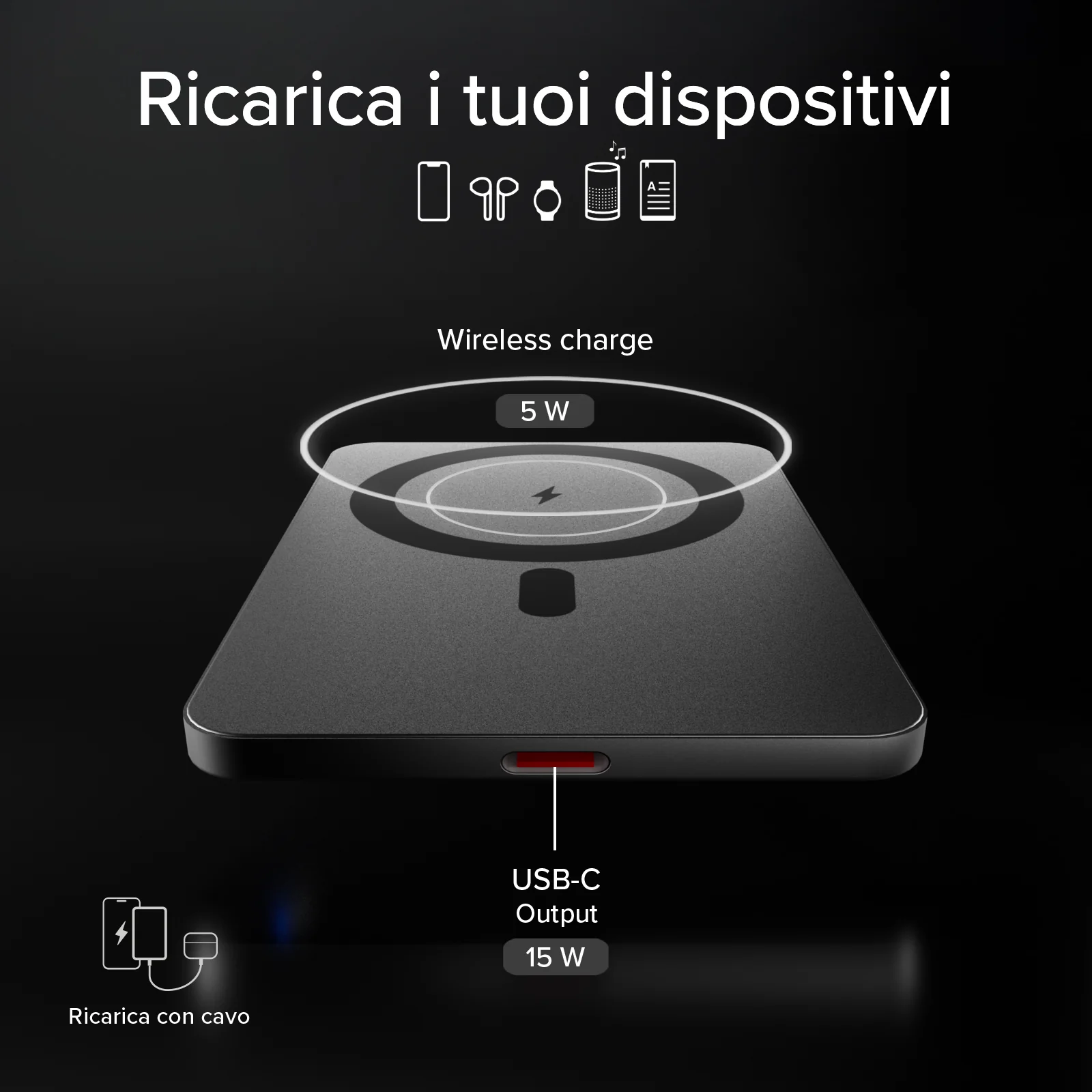 PowerBank magnetico extra-slim 3000mAh - Image 9