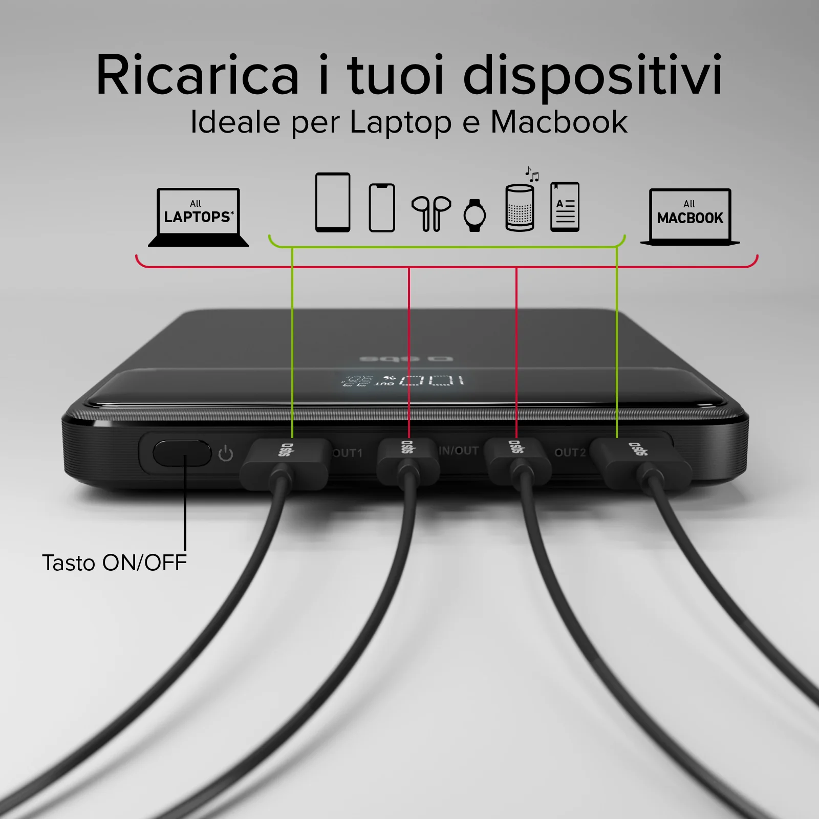 Powerbank da 20.000 mAh ultra slim 100 Watt - Image 10