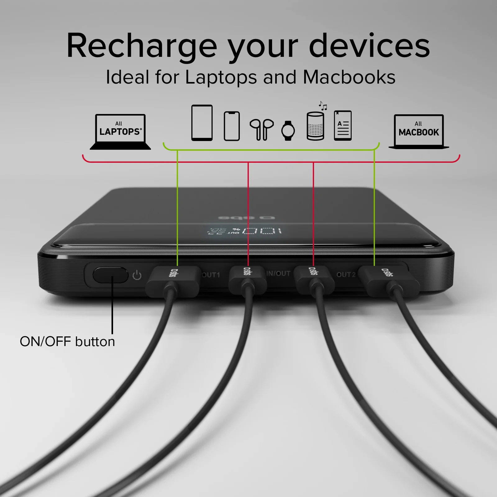 Powerbank da 20.000 mAh ultra slim 100 Watt - Image 11