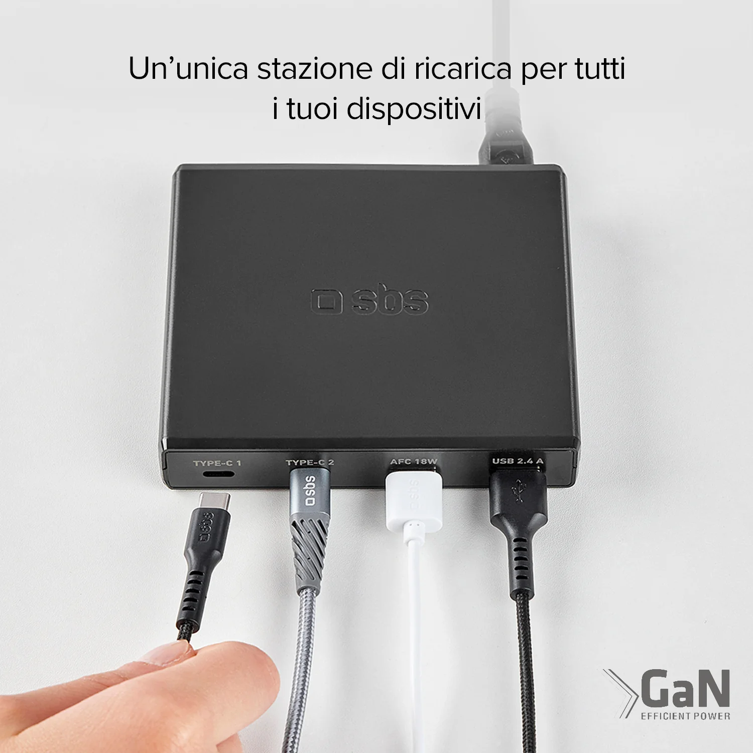 Stazione di ricarica GaN 75 Watt - Ricarica ultra rapida con Power Delivery - Image 7